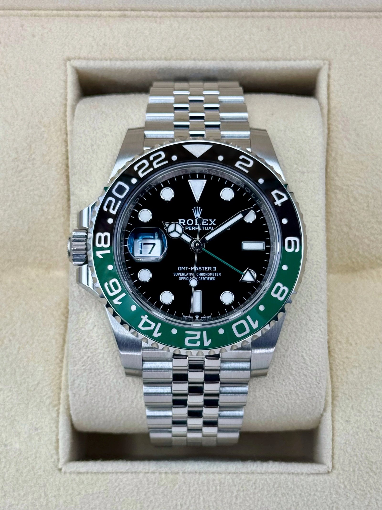 2023 Rolex GMT-Master II "Sprite" 40mm 126720VTNR Jubilee