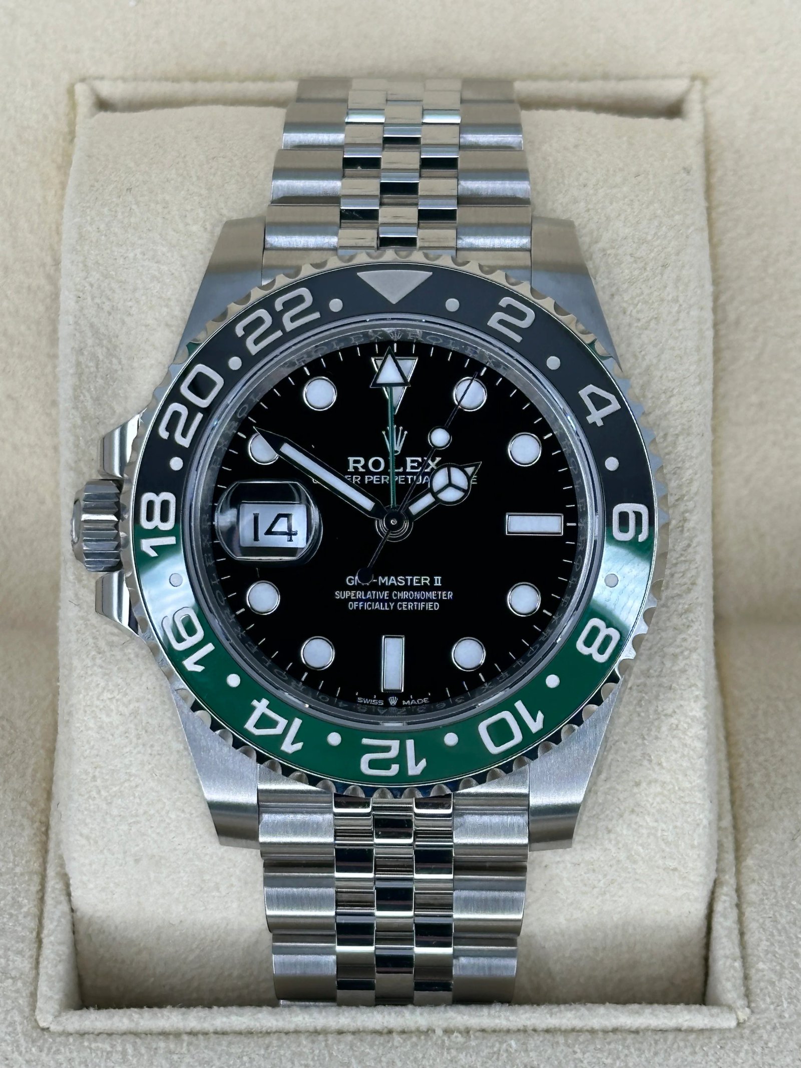 NEW 2023 Rolex GMT-Master II “Sprite” 40mm 126720VTNR Jubilee