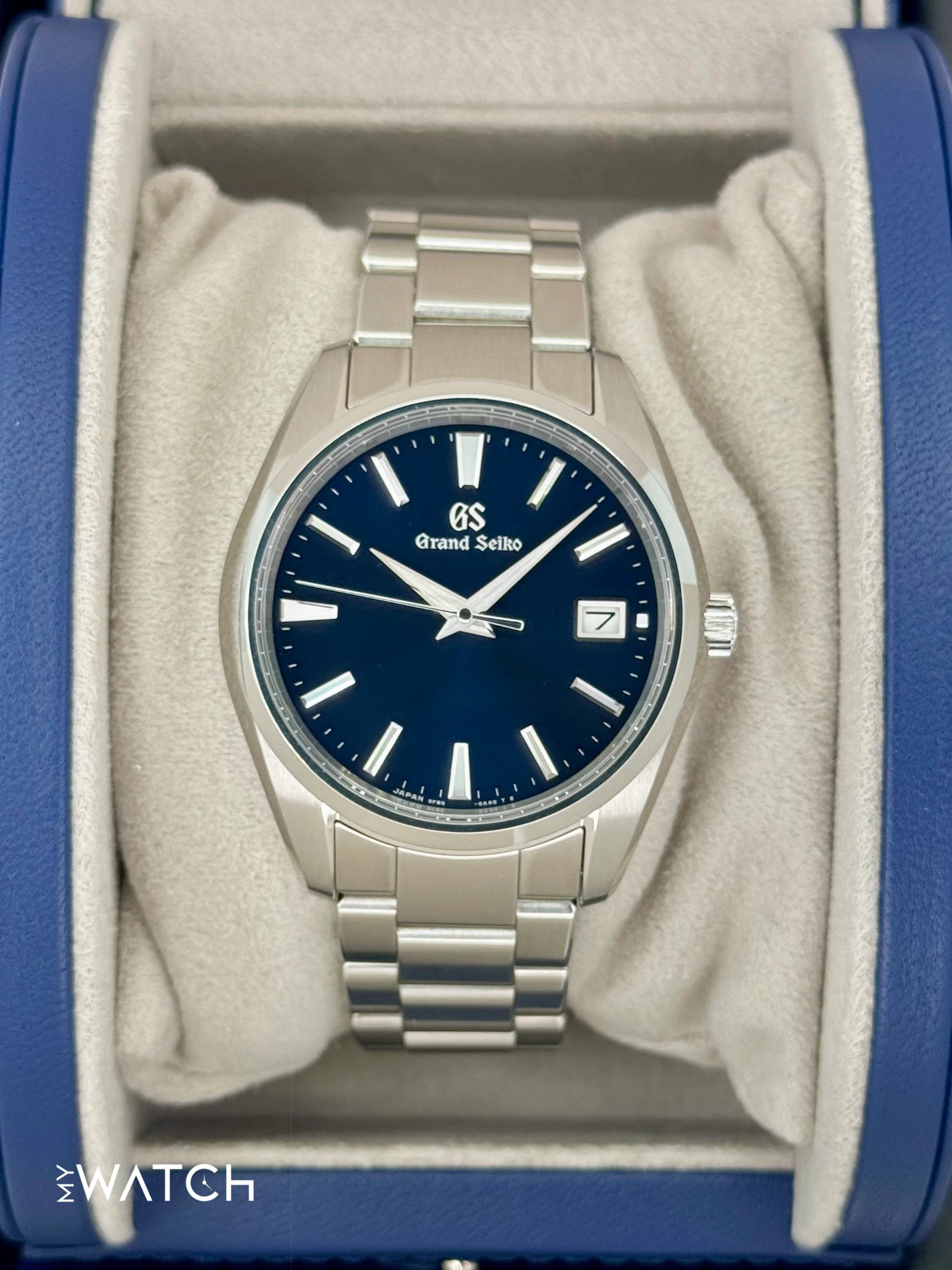 2025 Grand Seiko Heritage Collection 40mm SBGP013G Blue Dial