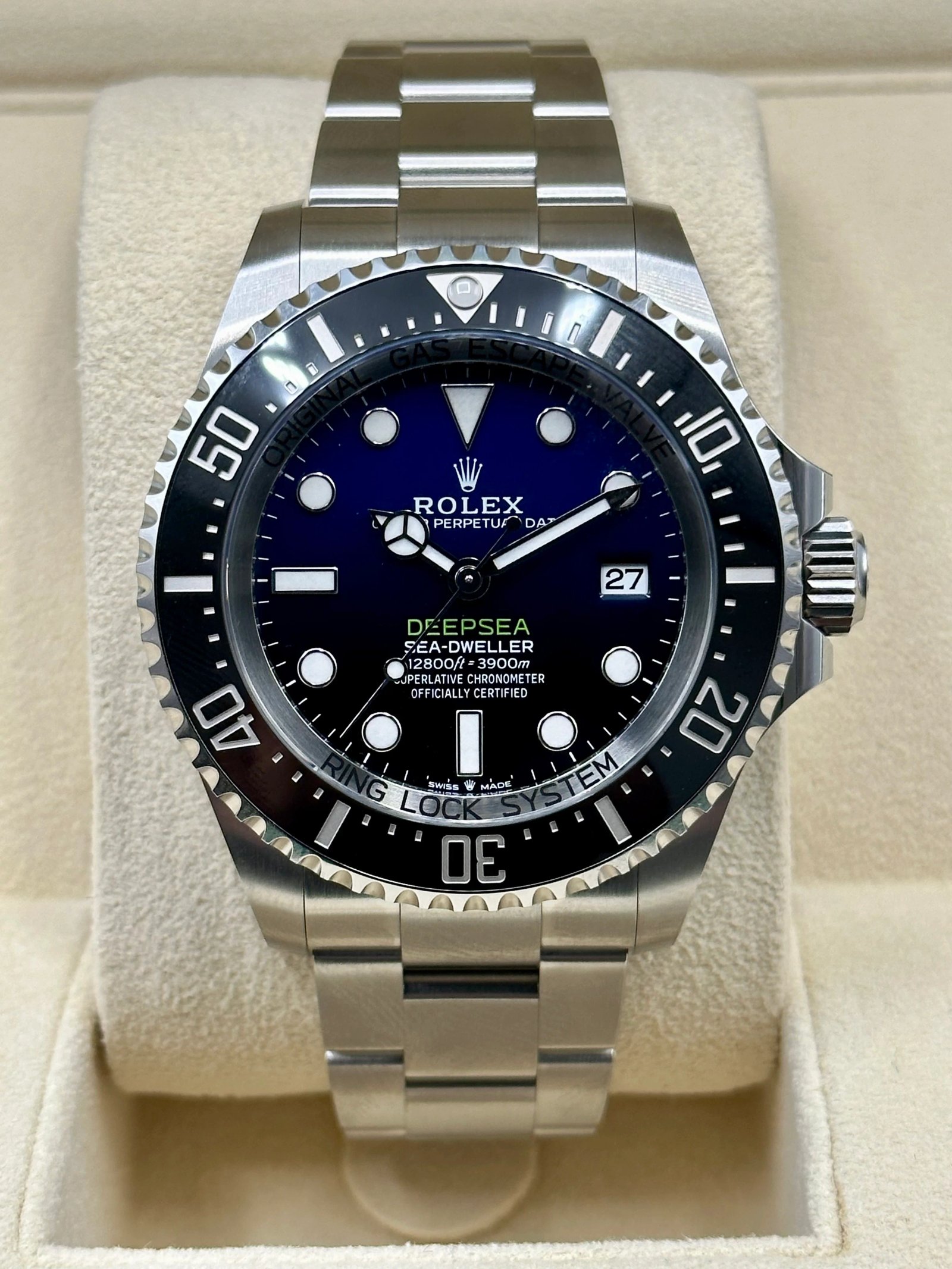 NEW 2023 Rolex Deepsea James Cameron 44mm 136660 Blue Dial
