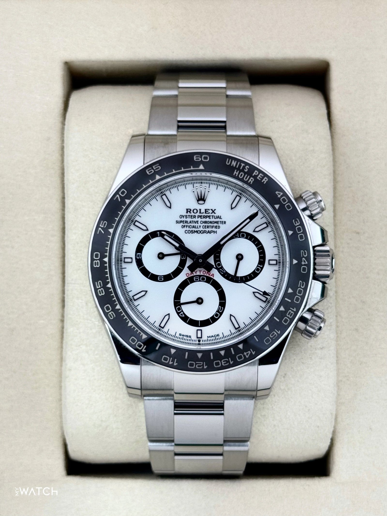2025 Rolex Daytona 40mm 126500LN Stainless Steel Panda Dial