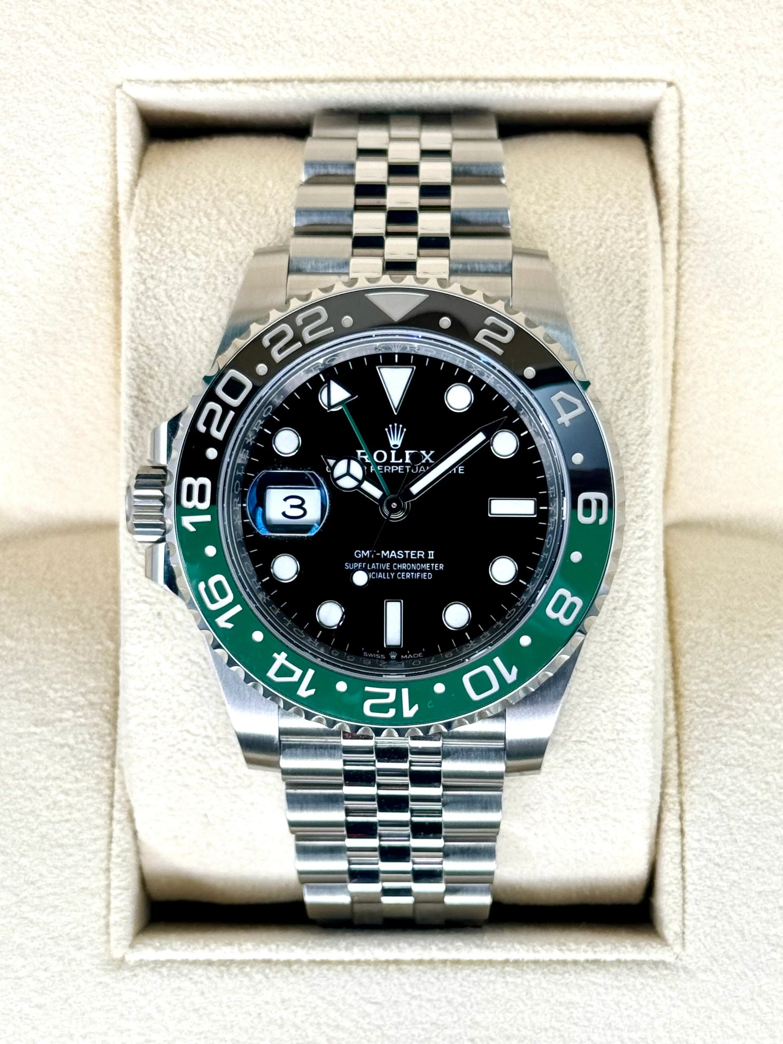 2024 Rolex GMT-Master II "Sprite" 40mm 126720VTNR Jubilee
