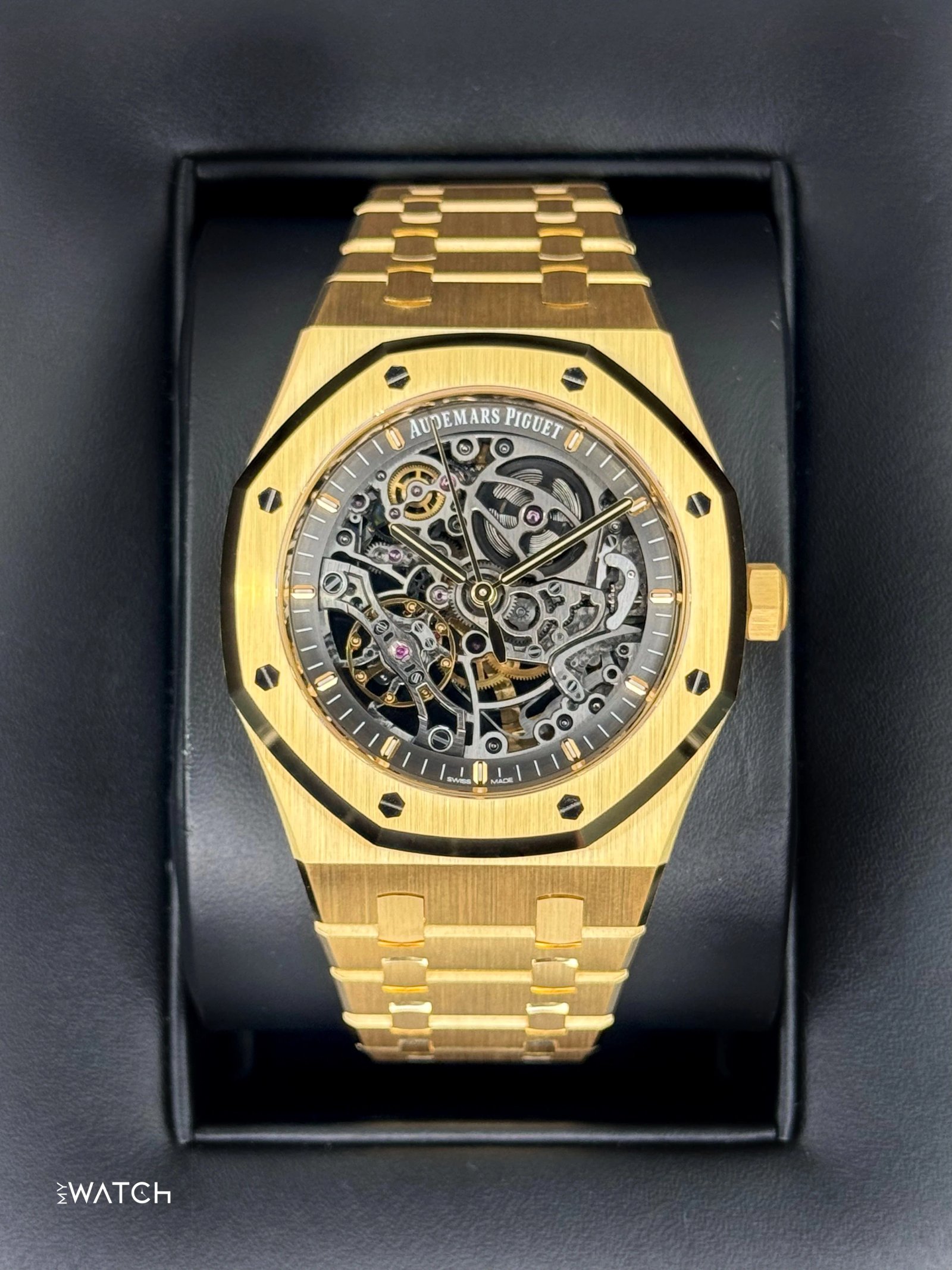 NEW 2025 Audemars Piguet Royal Oak 41mm 15407BA Double Balance Wheel Openworked
