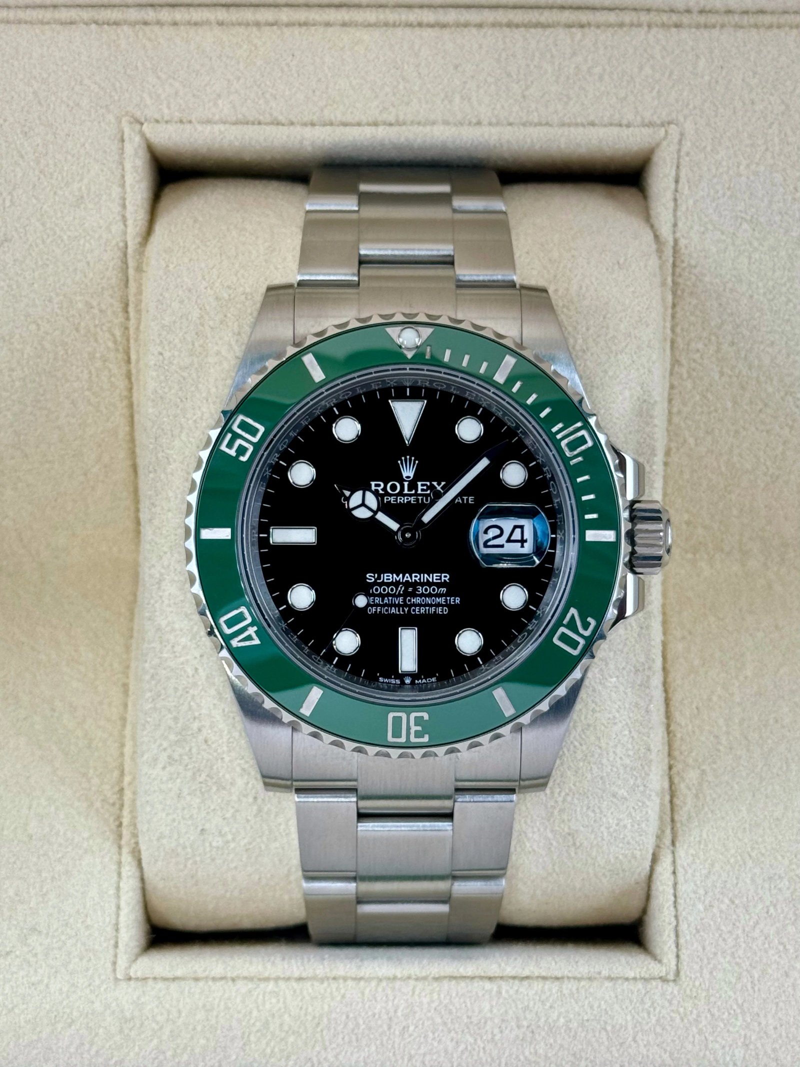 2022 Rolex Submariner “Starbucks” 41mm Black Dial 126610LV