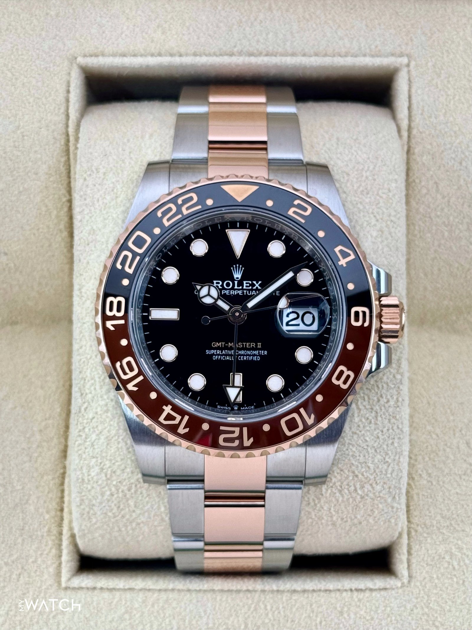2024 Rolex GMT-Master II "Rootbeer" 40mm 126711CHNR Two-Tone