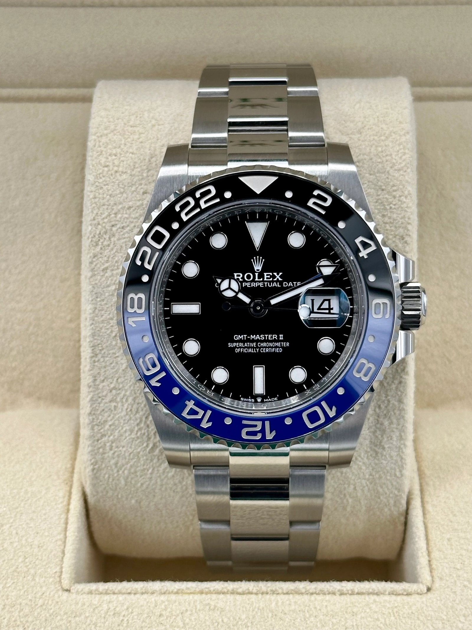 2023 Rolex GMT-Master II "Batman" 40mm 126710BLNR Oyster