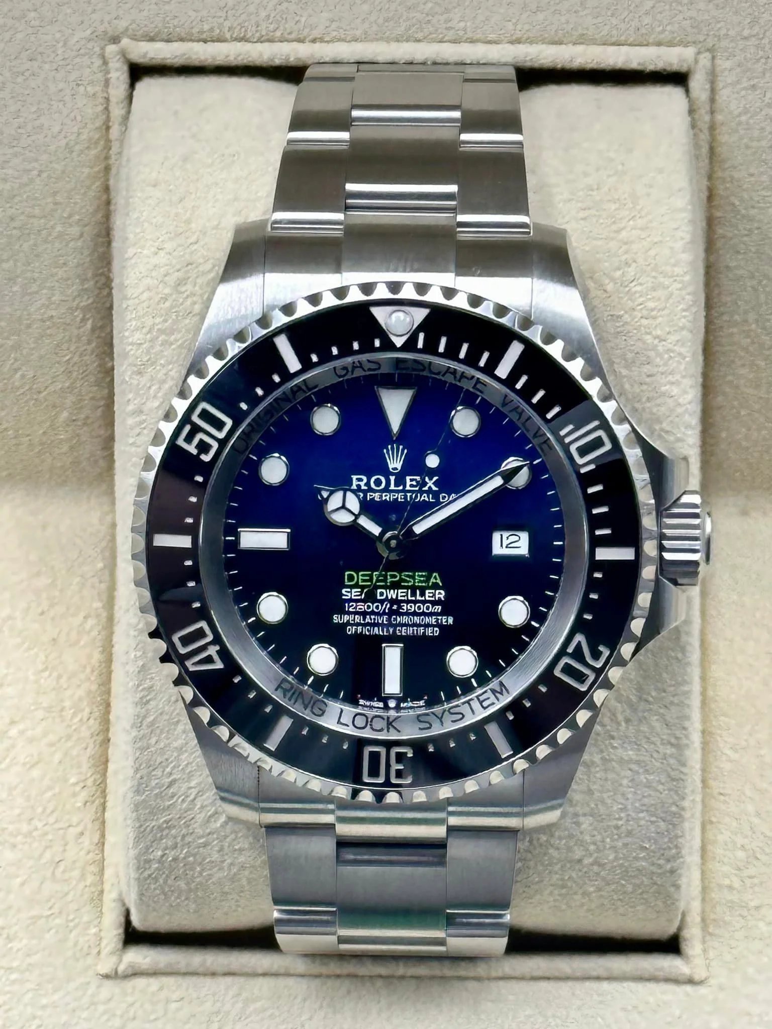 2022 Rolex Deepsea "James Cameron" 44mm 126660 Blue Dial