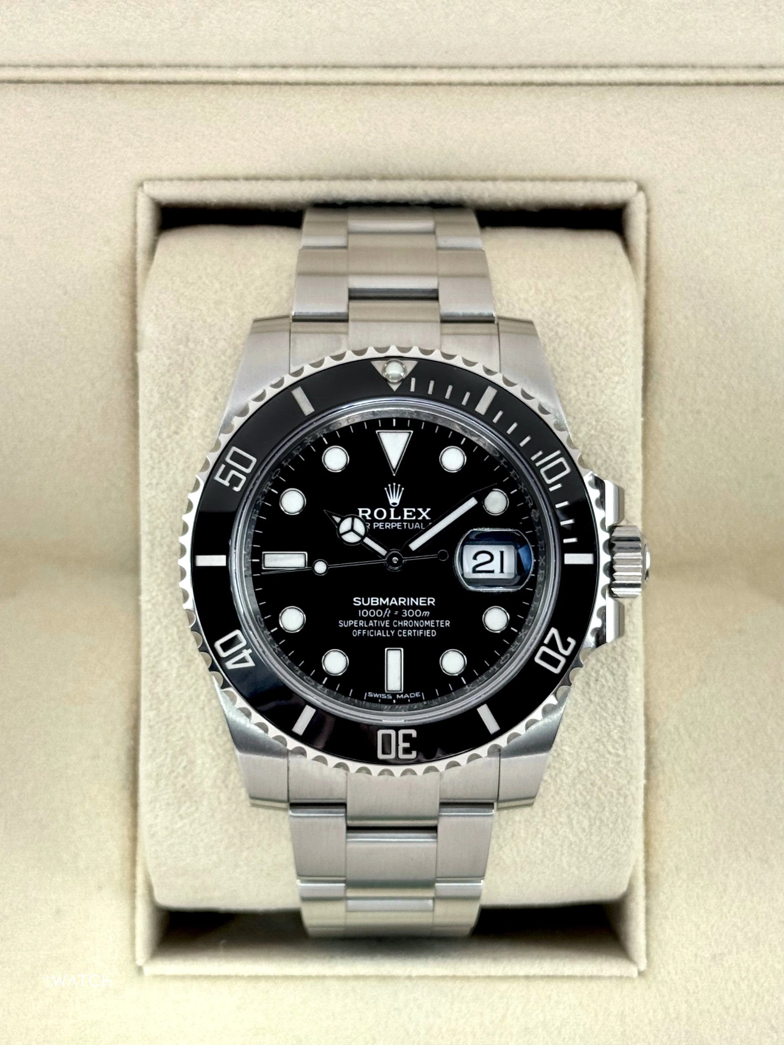 NEW OLD STOCK 2020 Rolex Submariner 40mm 116610LN Stainless Steel Black Dial