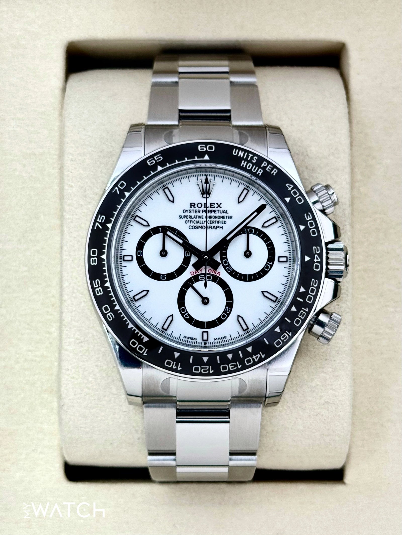NEW 2025 Rolex Daytona 40mm 126500LN Stainless Steel Panda Dial