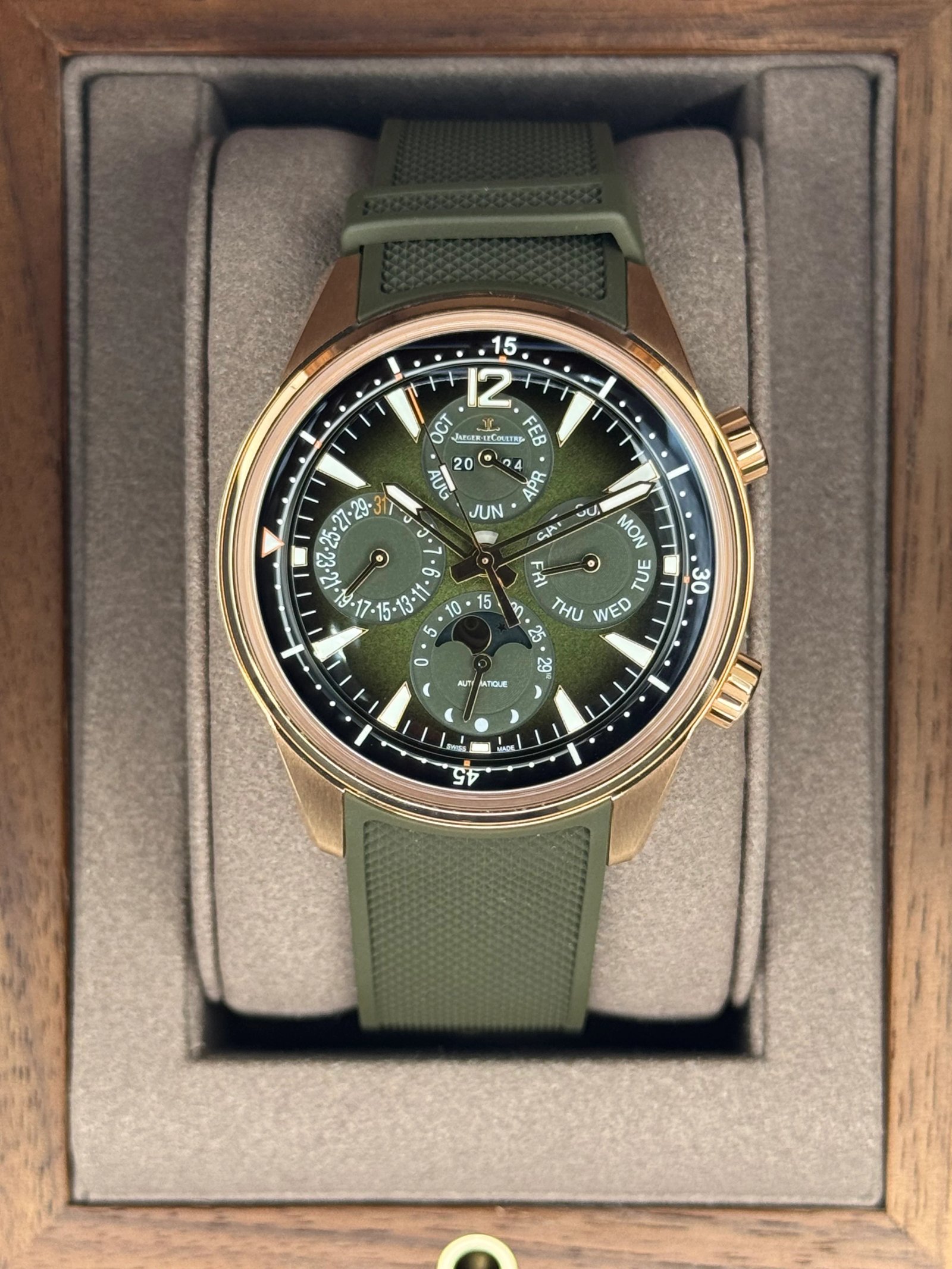 2024 Jaeger-LeCoultre Polaris Perpetual Calendar Q908263J Green Dial
