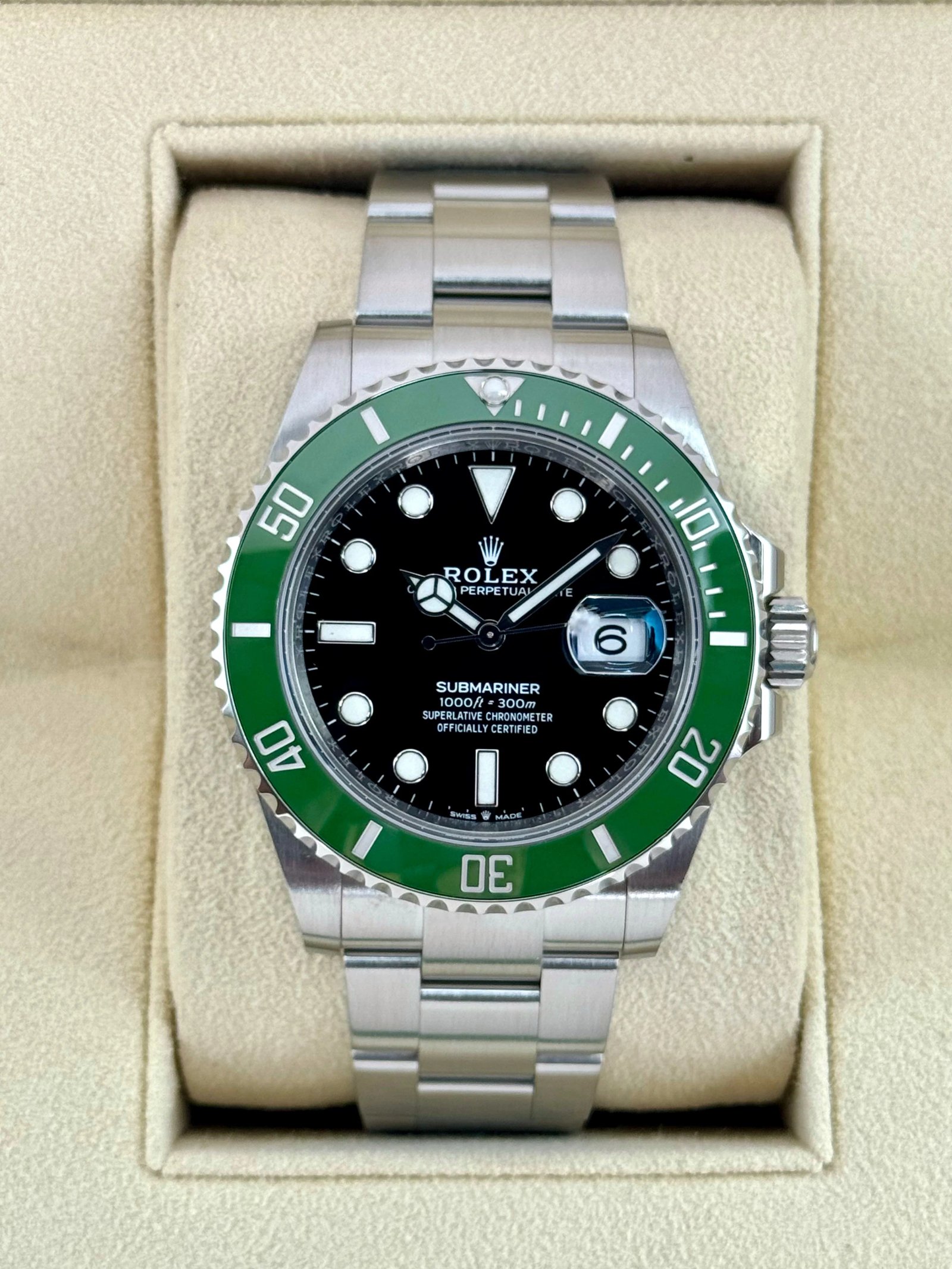 2023 Rolex Submariner "Starbucks" 41mm 126610LV Black Dial