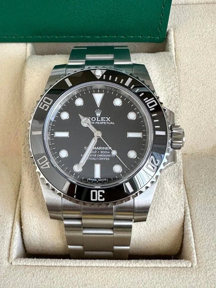 2020 Rolex Submariner 40mm 114060 Stainless Steel Black Dial
