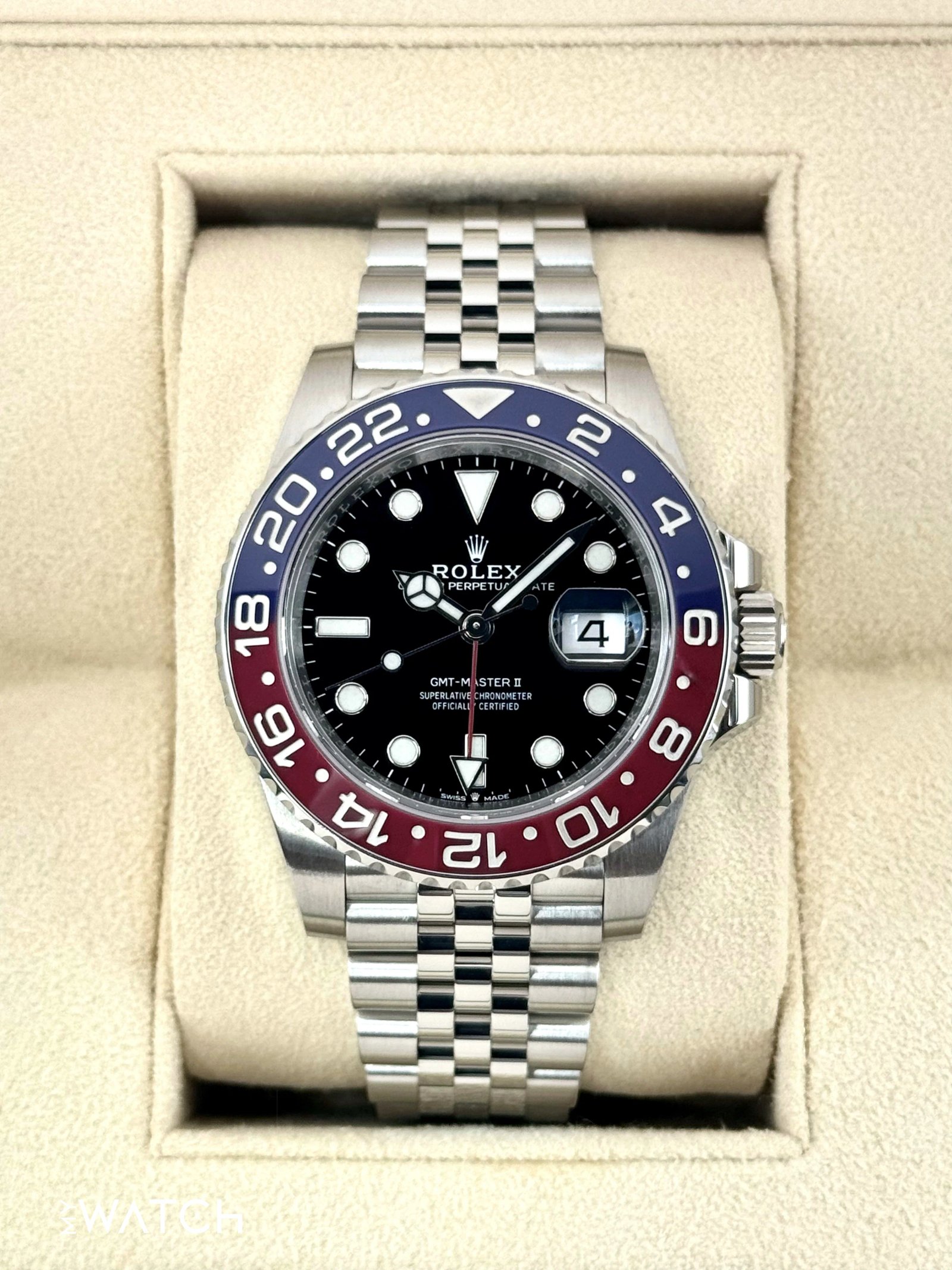 2021 Rolex GMT-Master II "Pepsi" 40mm 126710BLRO Jubilee