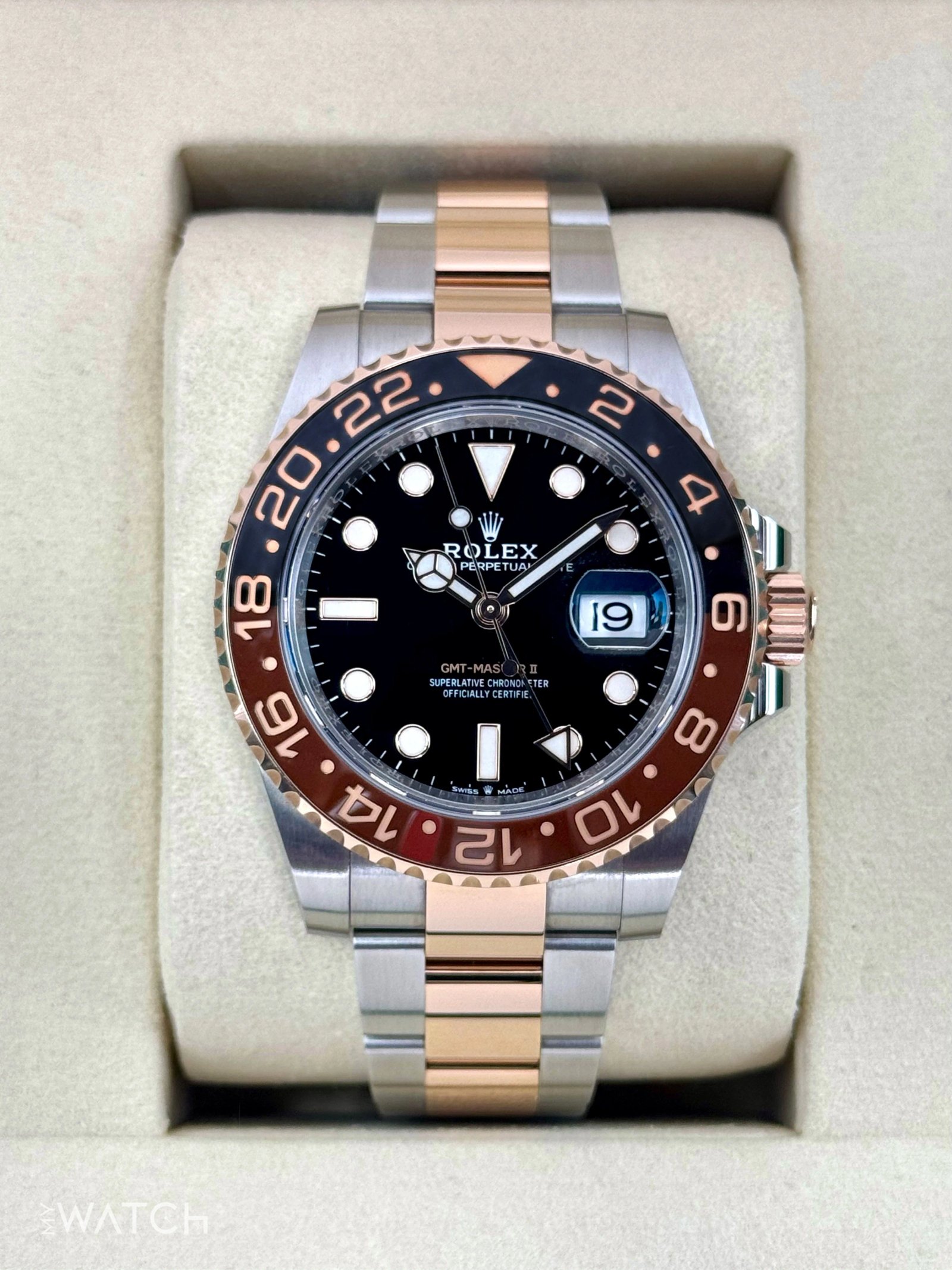 NEW 2025 Rolex GMT-Master II "Rootbeer" 40mm 126711CHNR Two-Tone