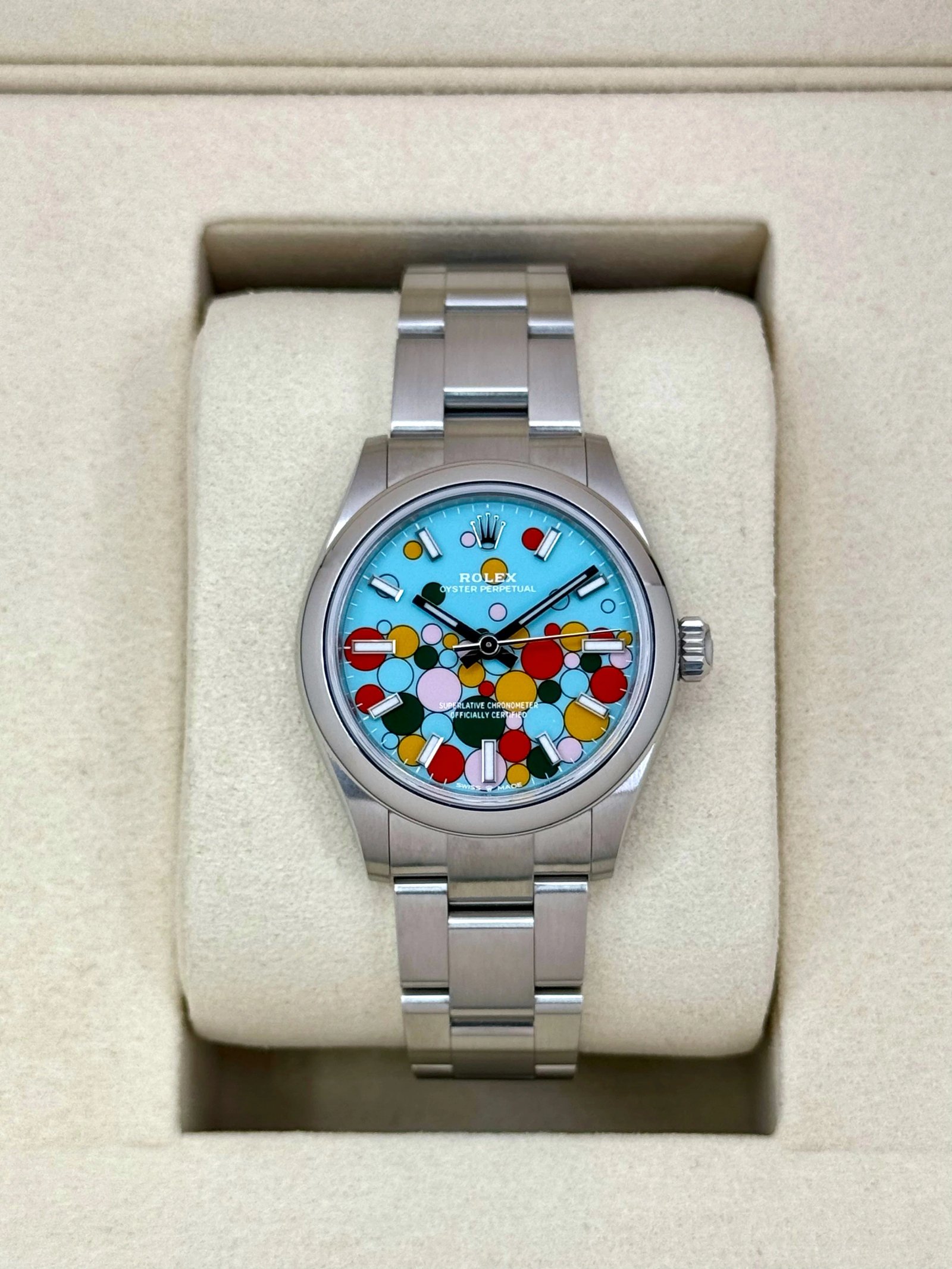 NEW 2025 Rolex Oyster Perpetual 31mm 277200 Celebration Dial