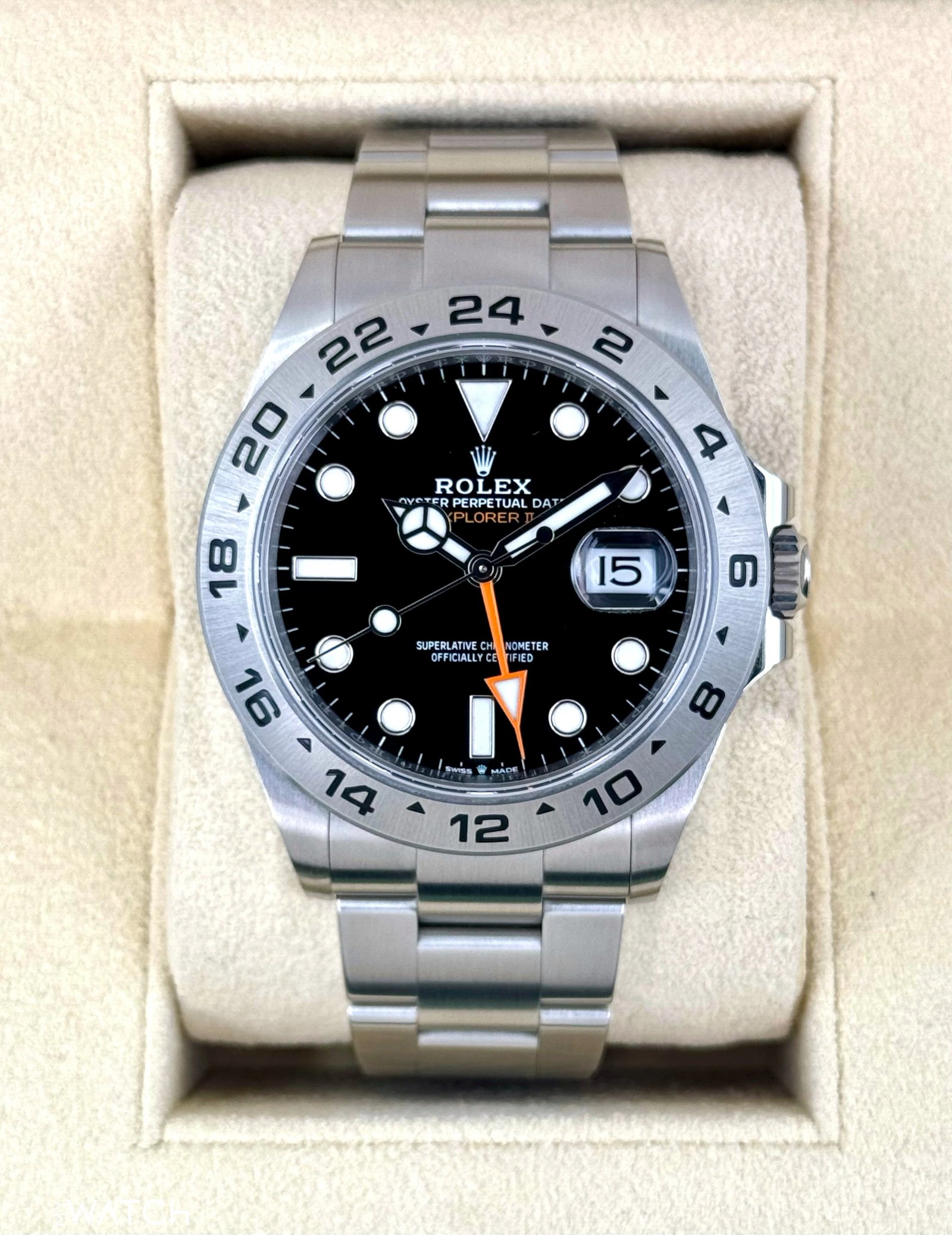 2024 Rolex Explorer II 42mm 226570 Black Dial