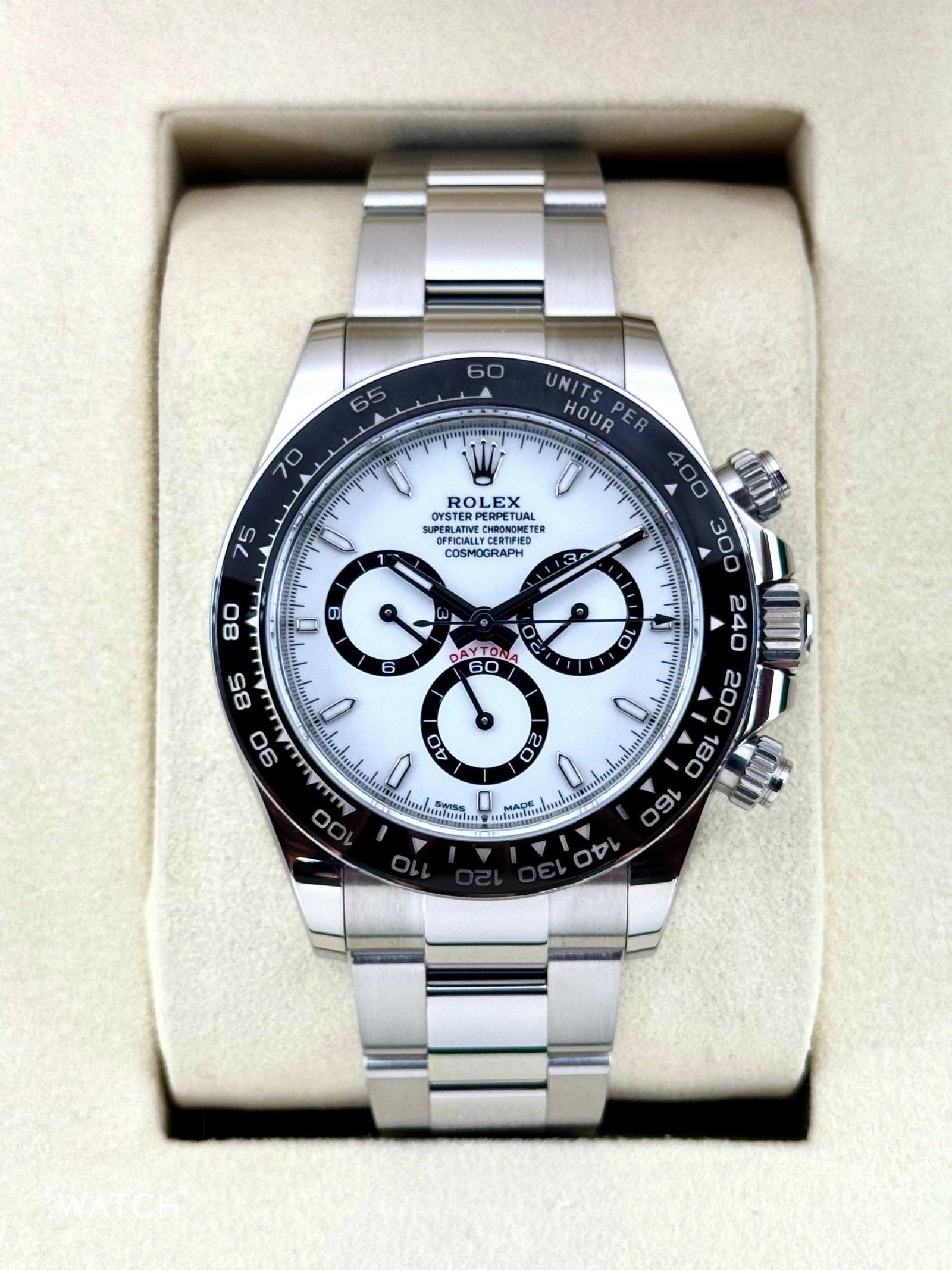 2025 Rolex Daytona 40mm 126500LN Stainless Steel Panda Dial