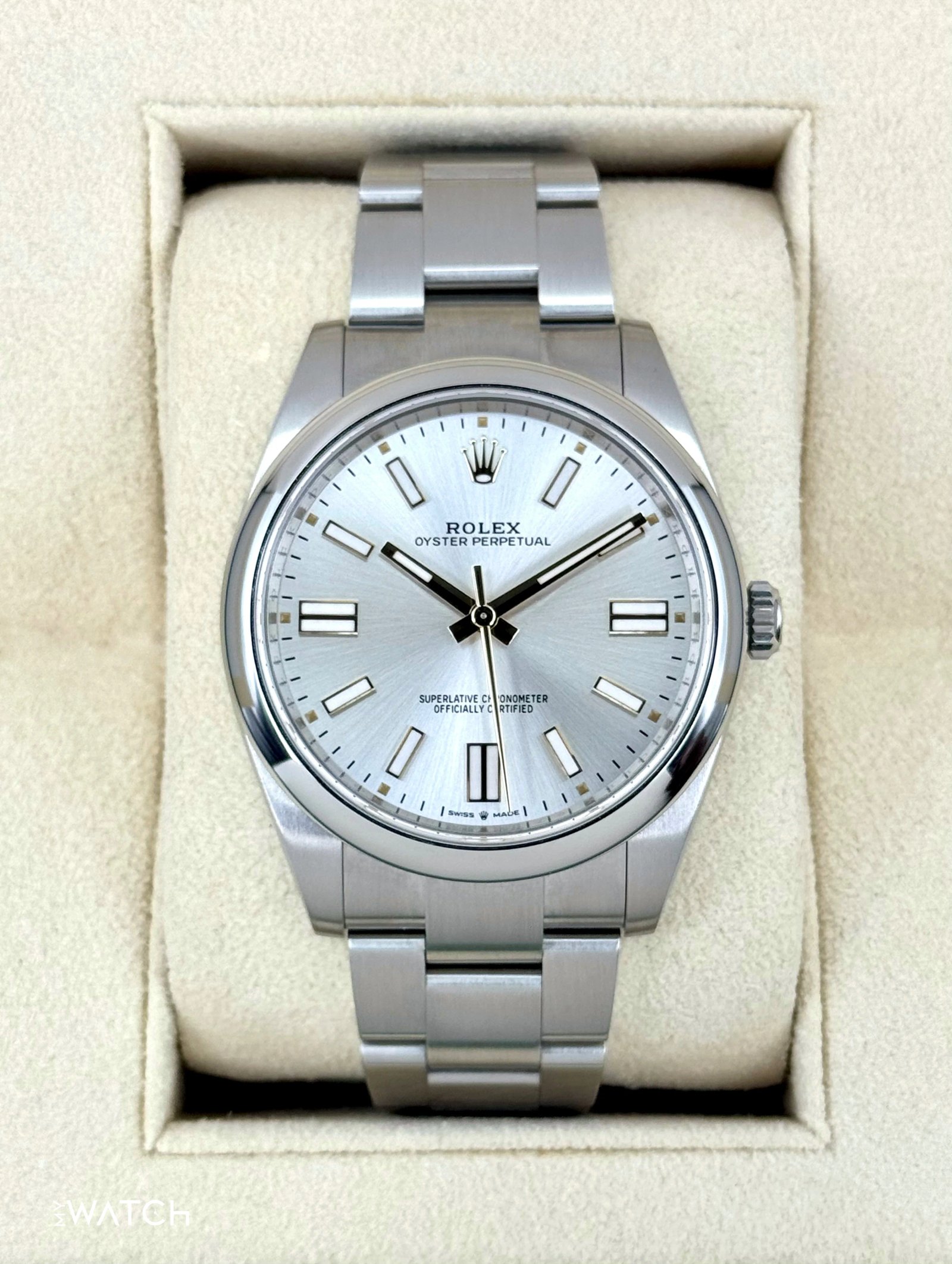 NEW 2025 Rolex Oyster Perpetual 41mm 124300 Silver Dial