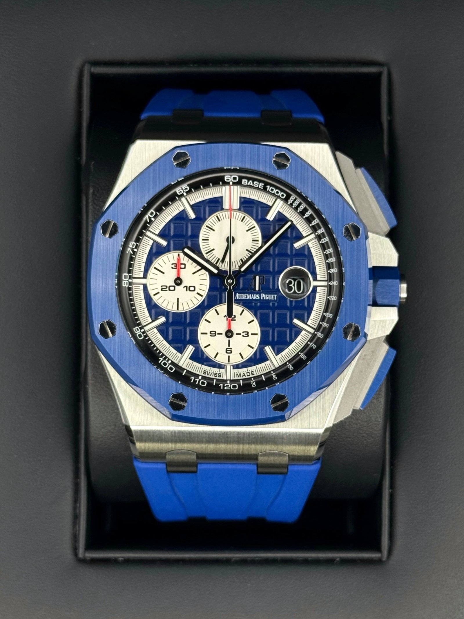 2019 Audemars Piguet Royal Oak Offshore 44mm 26400SO Blue Ceramic