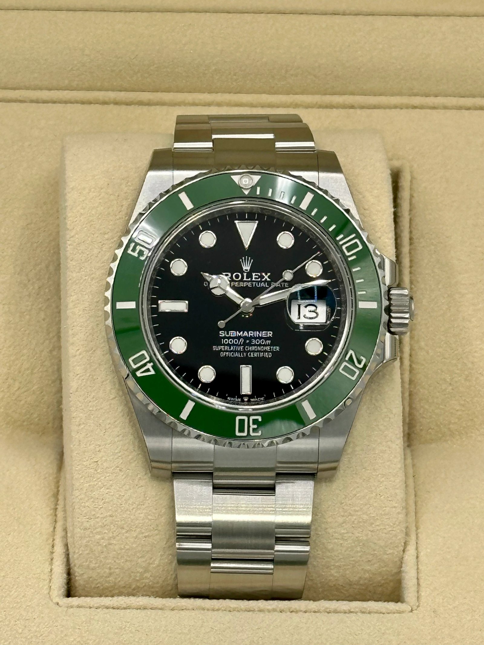 New 2023 Rolex Submariner "Starbucks" 41mm 126610LV MK2 Dial