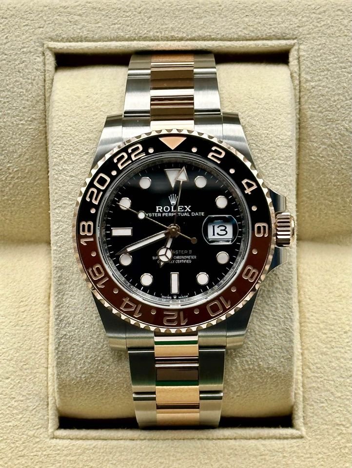 NEW 2023 Rolex GMT-Master II "Rootbeer" 126711CHNR Two-Tone