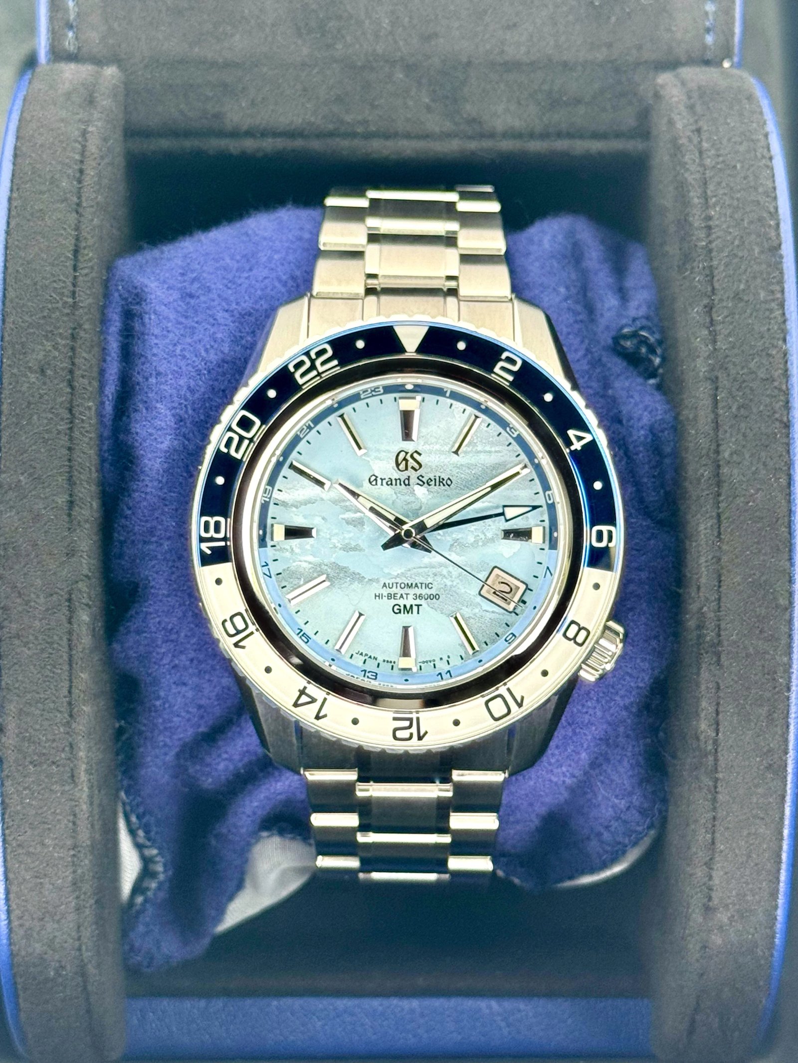 2024 Grand Seiko Sport Limited 44.2mm SBGJ275G Stainless Steel Blue Dial