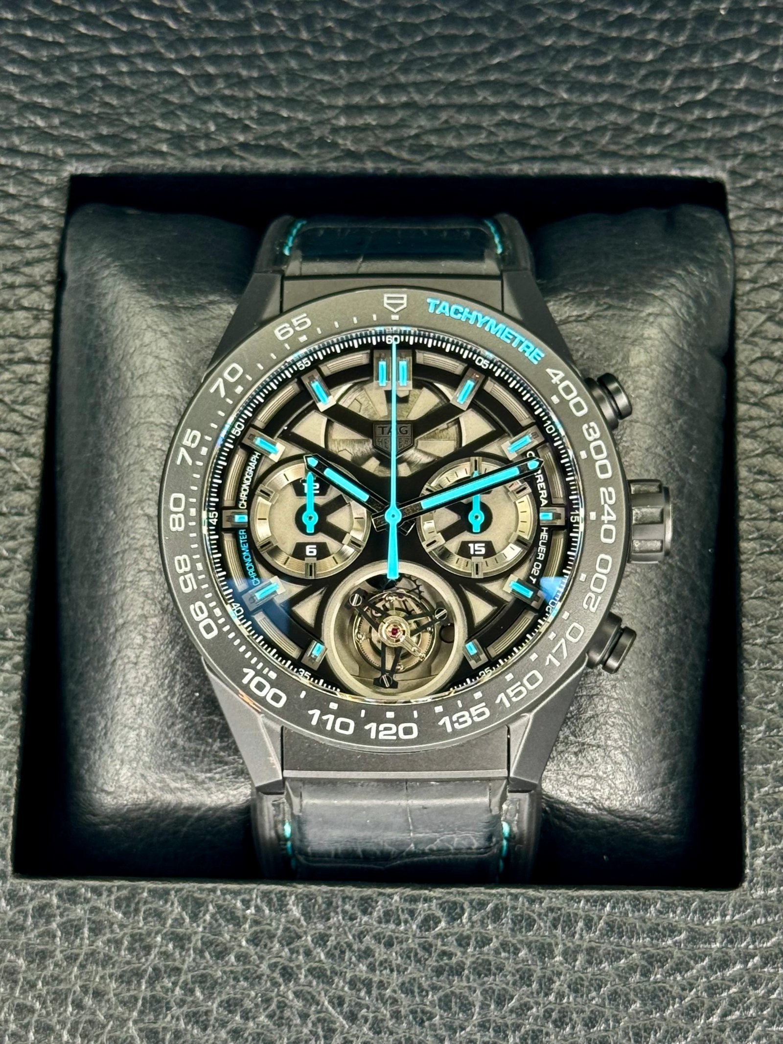 TAG Heuer Carrera Tourbillon Chronograph 45mm CAR5A97 Limited Edition
