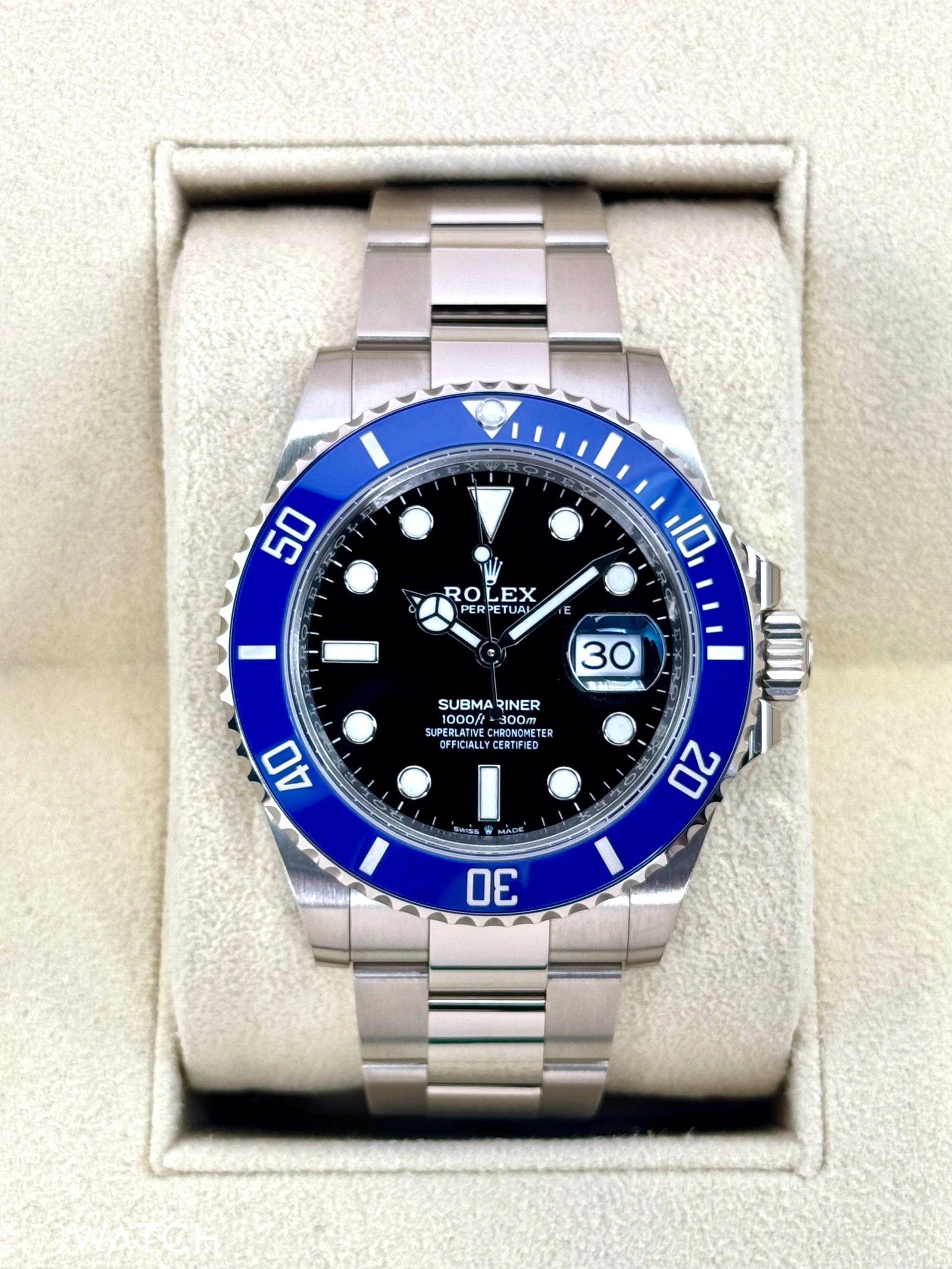NEW 2022 Rolex Submariner “Cookie Monster ” 41mm 126619LB White Gold Black Dial