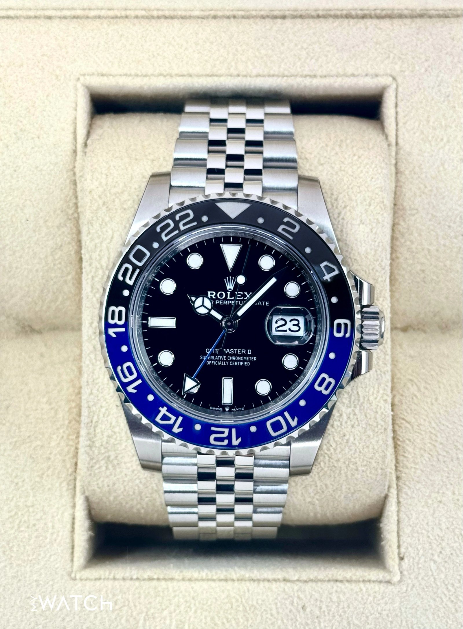 2022 Rolex GMT-Master II "Batgirl" 40mm 126710BLNR Jubilee