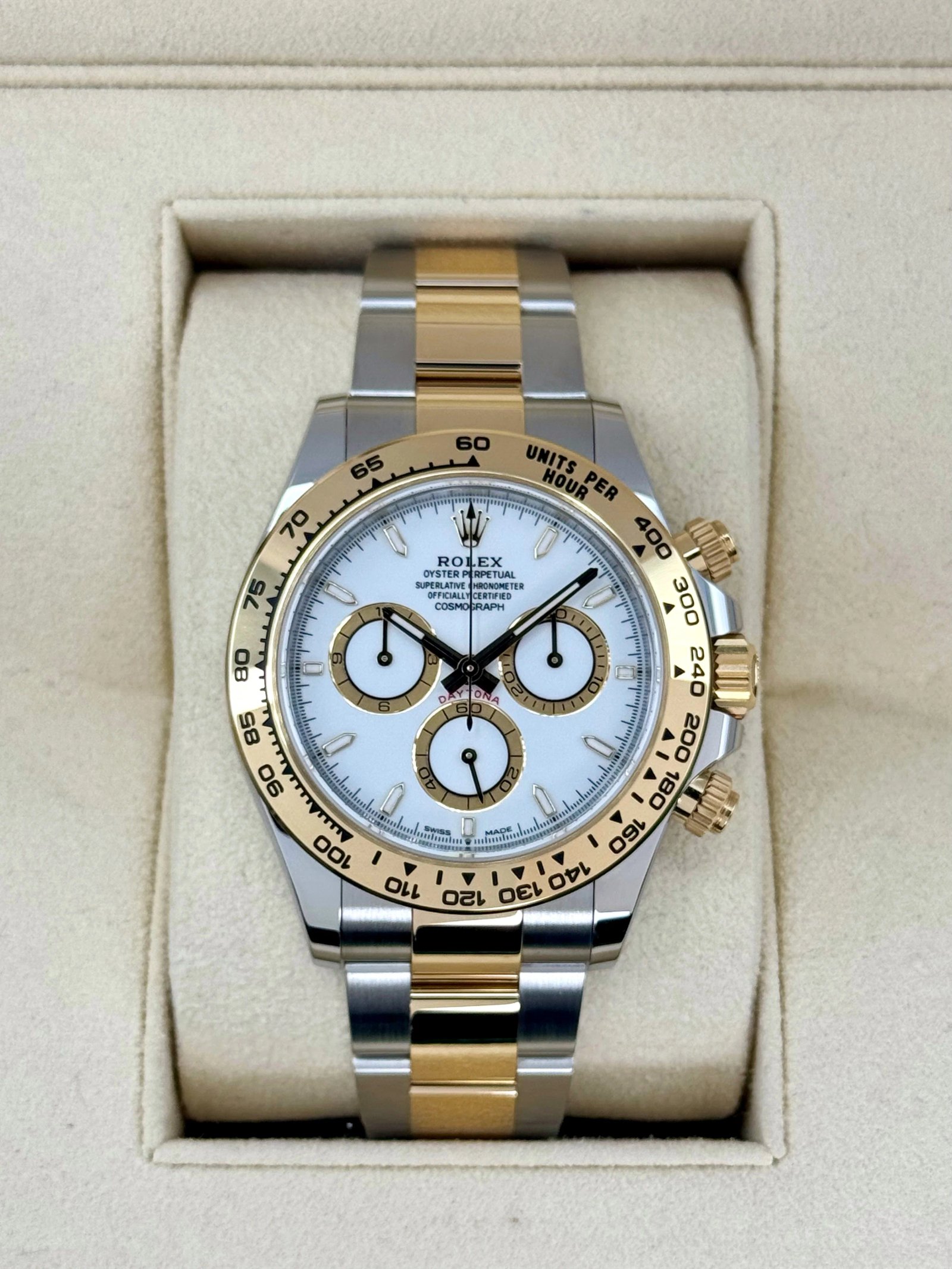 NEW 2025 Rolex Daytona 40mm 126503 Two-Tone White Dial