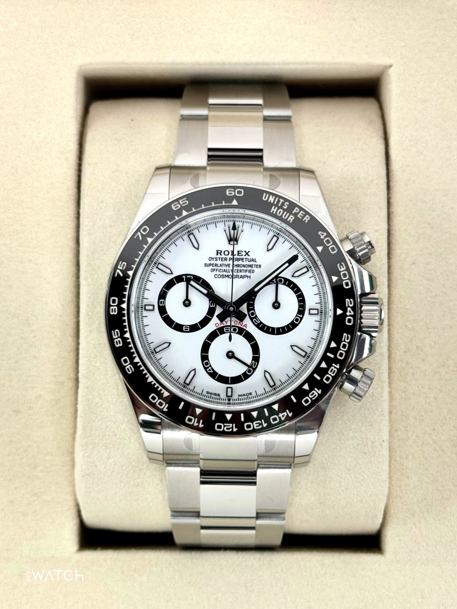NEW 2025 Rolex Daytona 40mm 126500LN Stainless Steel Panda Dial (STICKERED)