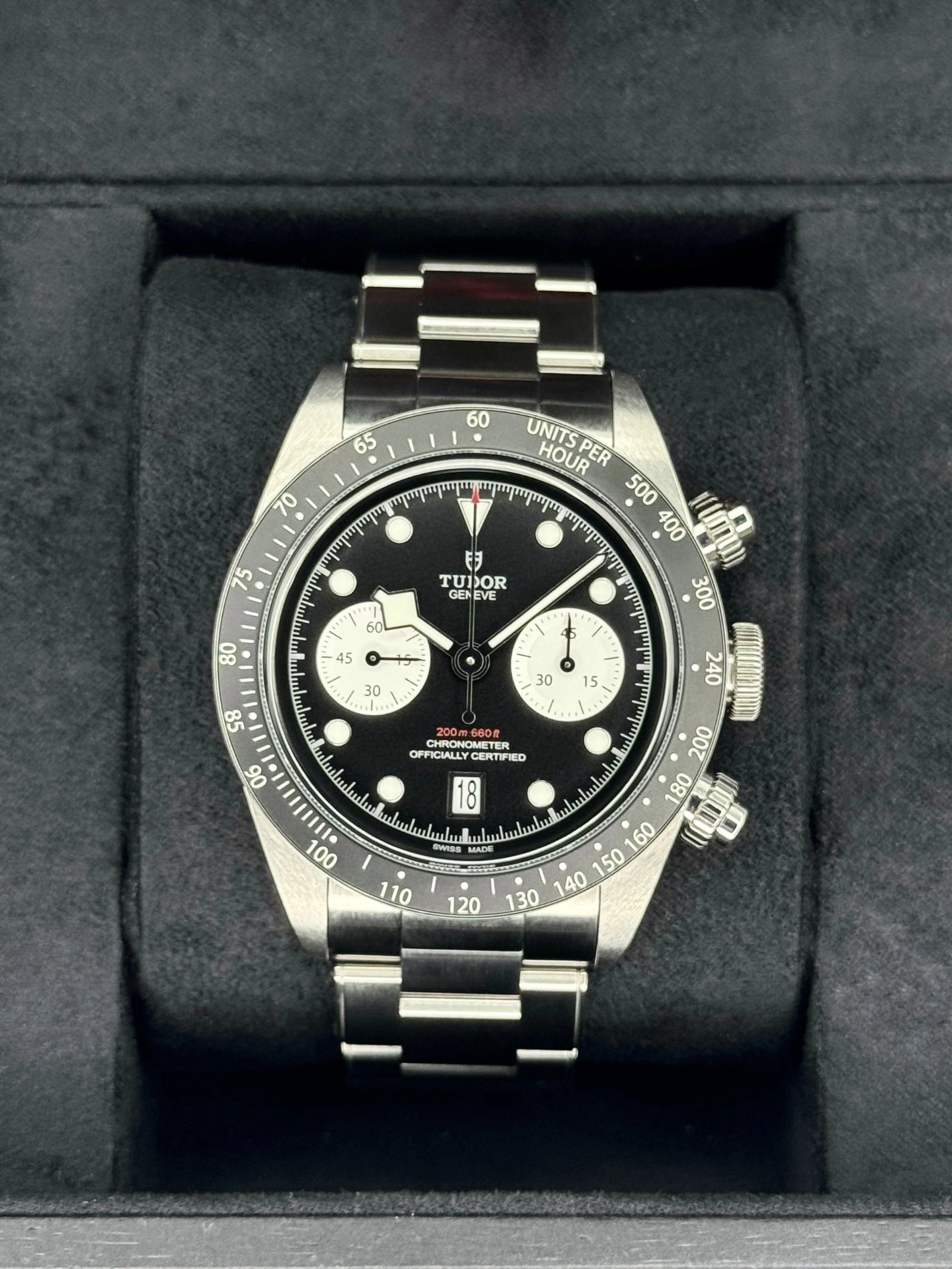 2022 Tudor Black Bay Chrono 41mm 79360N Black Dial