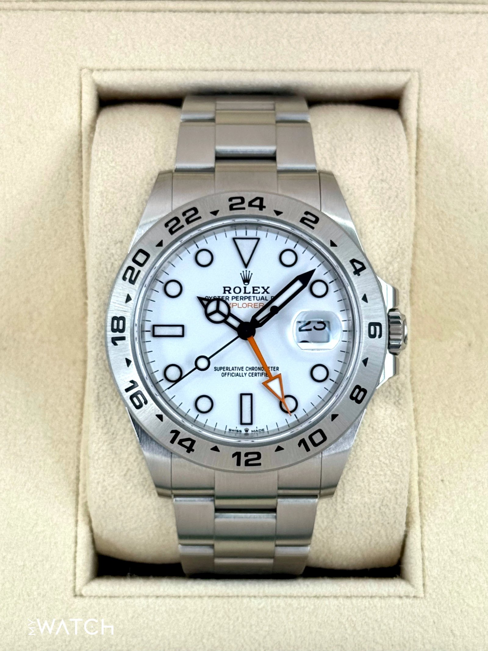 2024 Rolex Explorer II 42mm 226570 Polar White Dial