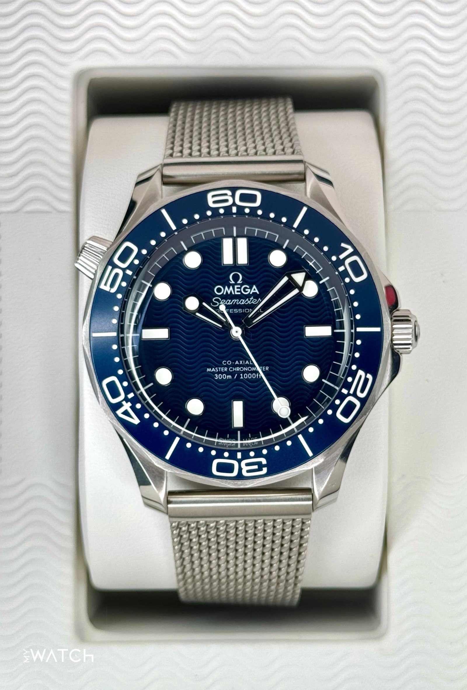 2024 Omega Seamaster Diver 300M 42mm 210.30.42.20.03.002 Blue Dial