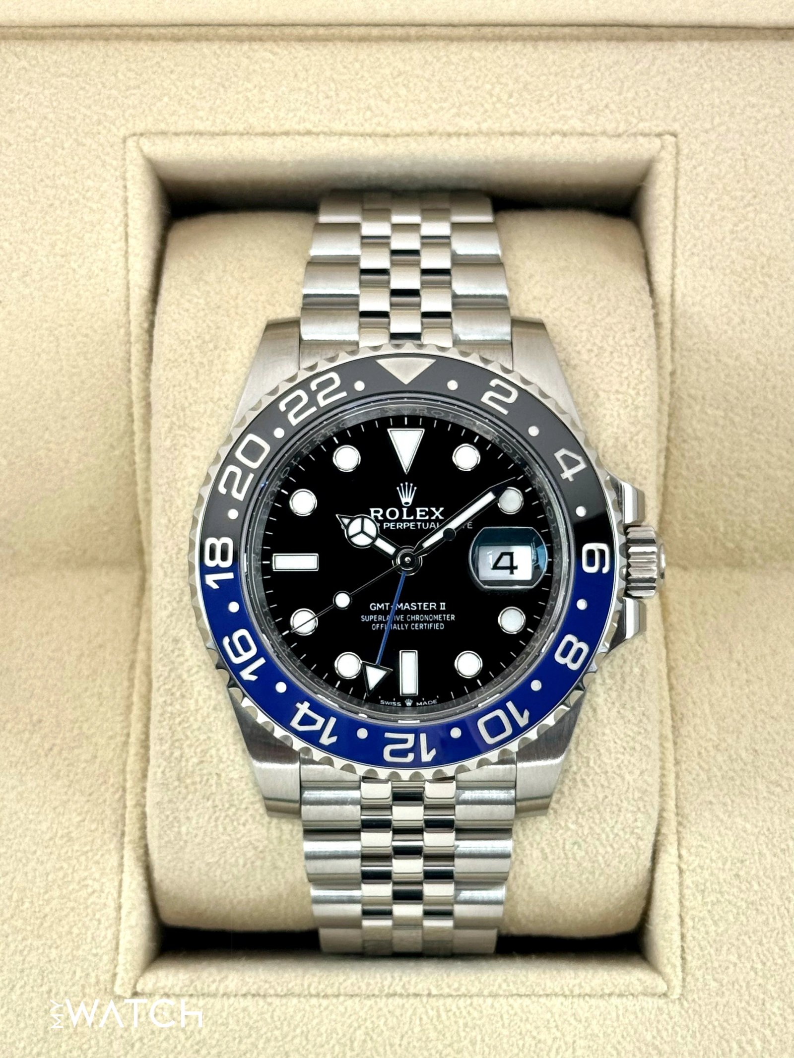 2023 Rolex GMT-Master II "Batgirl" 40mm 126710BLNR Jubilee Black Dial