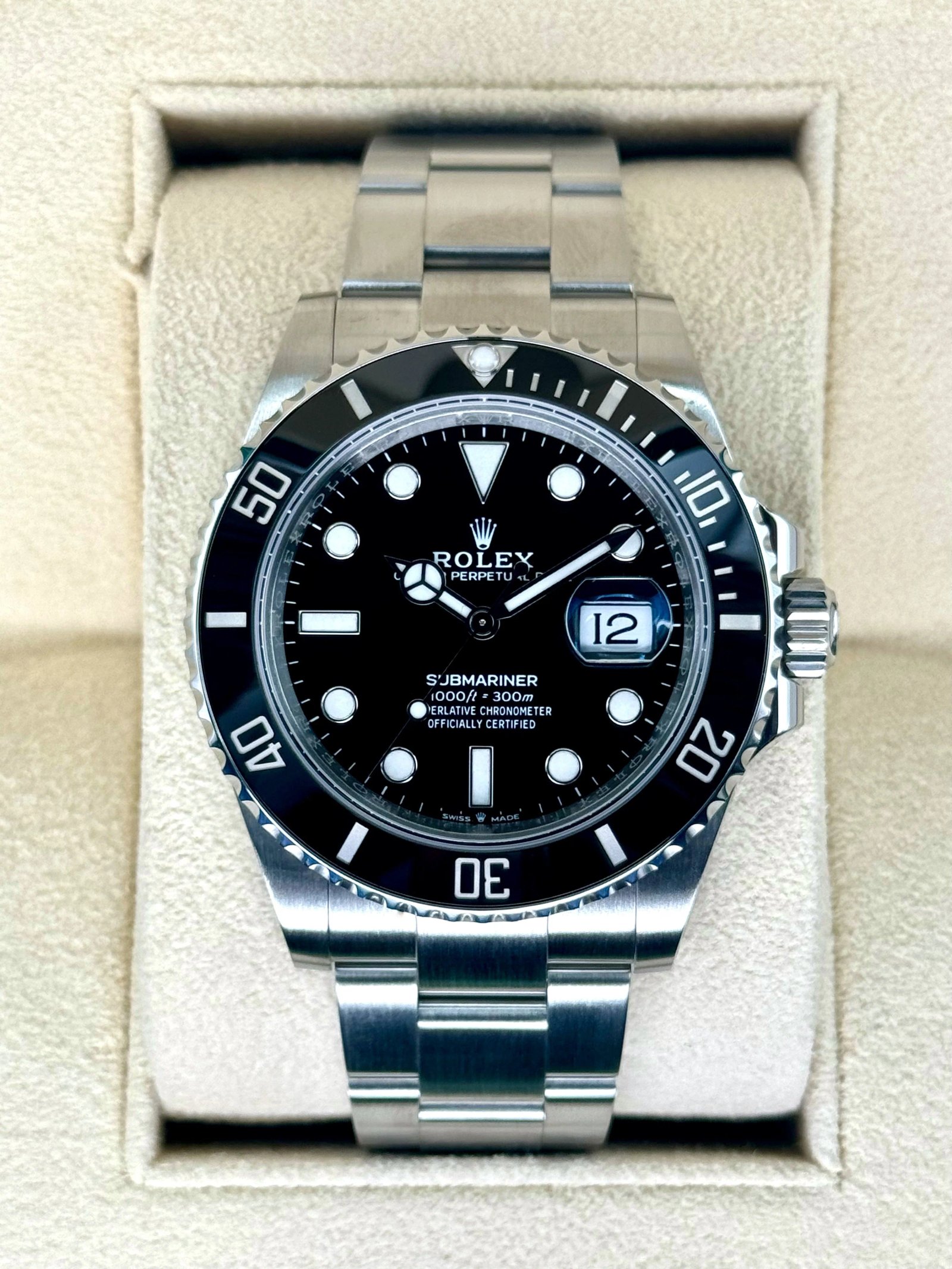 2024 Rolex Submariner 41mm 126610LN Stainless Steel Black Dial