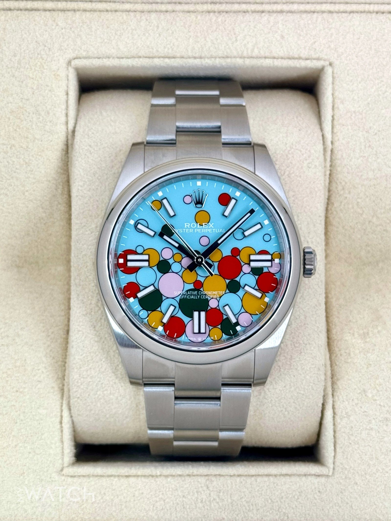 NEW 2025 Rolex Oyster Perpetual 41mm 124300 Celebration Dial