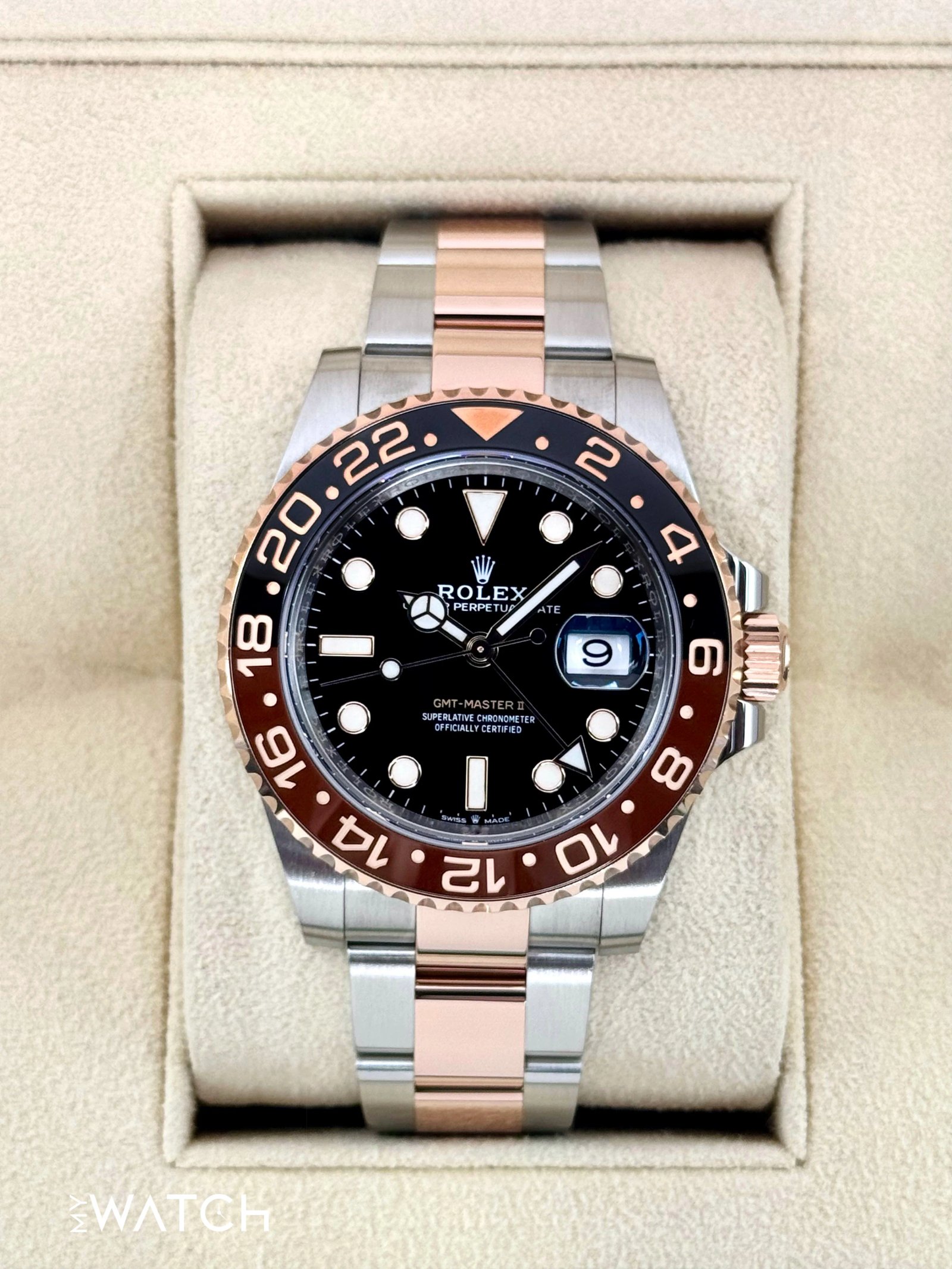 2023 Rolex GMT-Master II "Rootbeer" 40mm 126711CHNR Two-Tone
