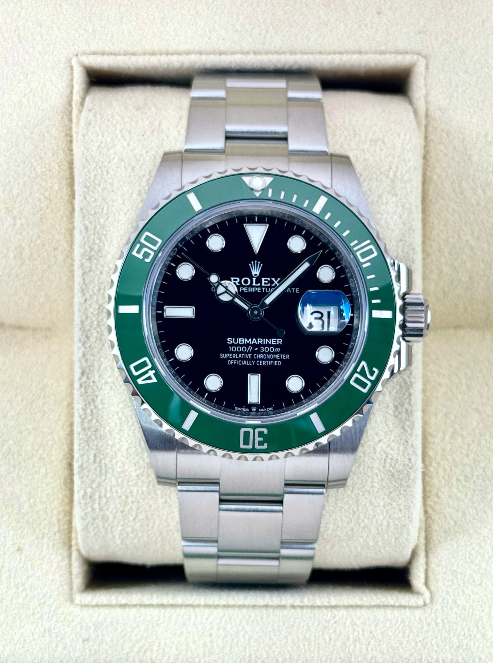 2022 Rolex Submariner "Starbucks" 41mm 126610LV Black Dial