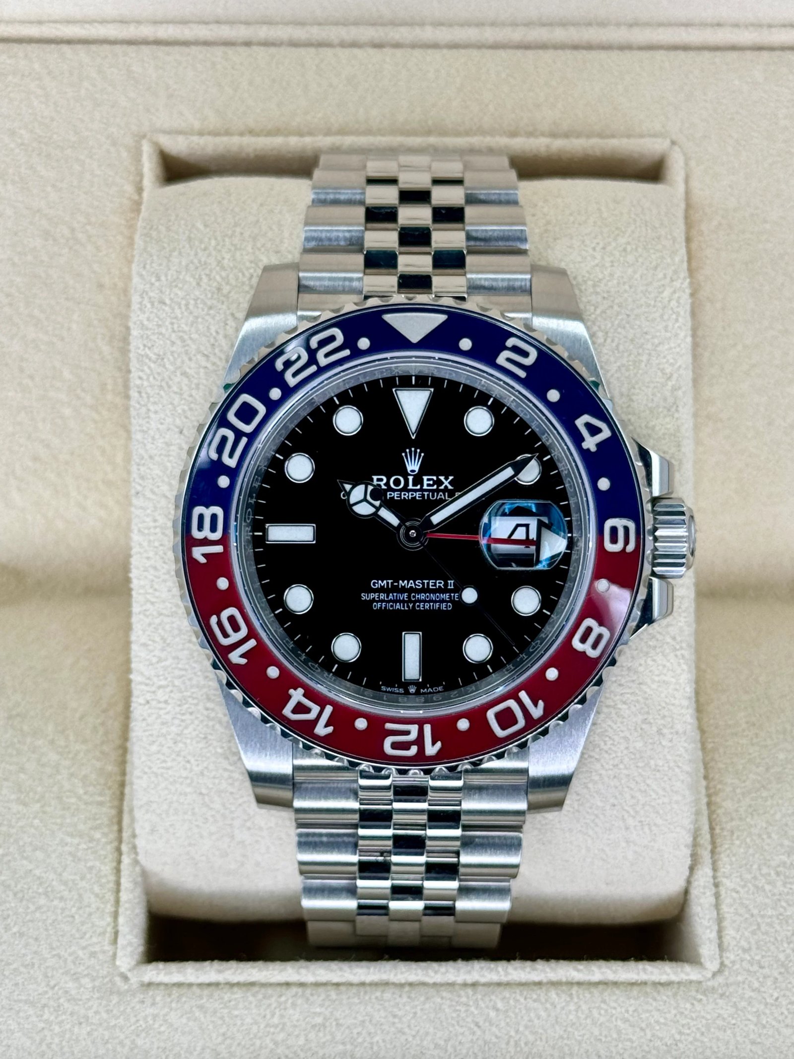 2020 Rolex GMT-Master II "Pepsi" 40mm 126710BOLRO Jubilee