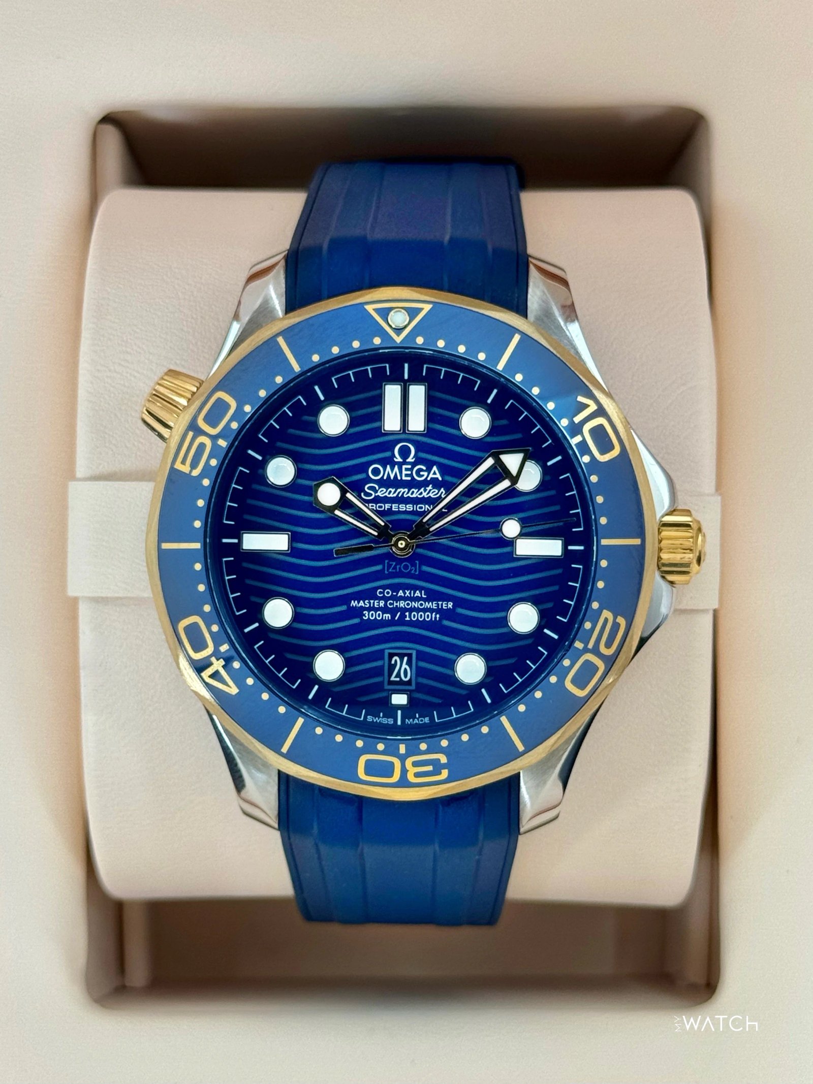 2024 Omega Seamaster Diver 300M 42mm 210.22.42.20.03.001 Blue Dial