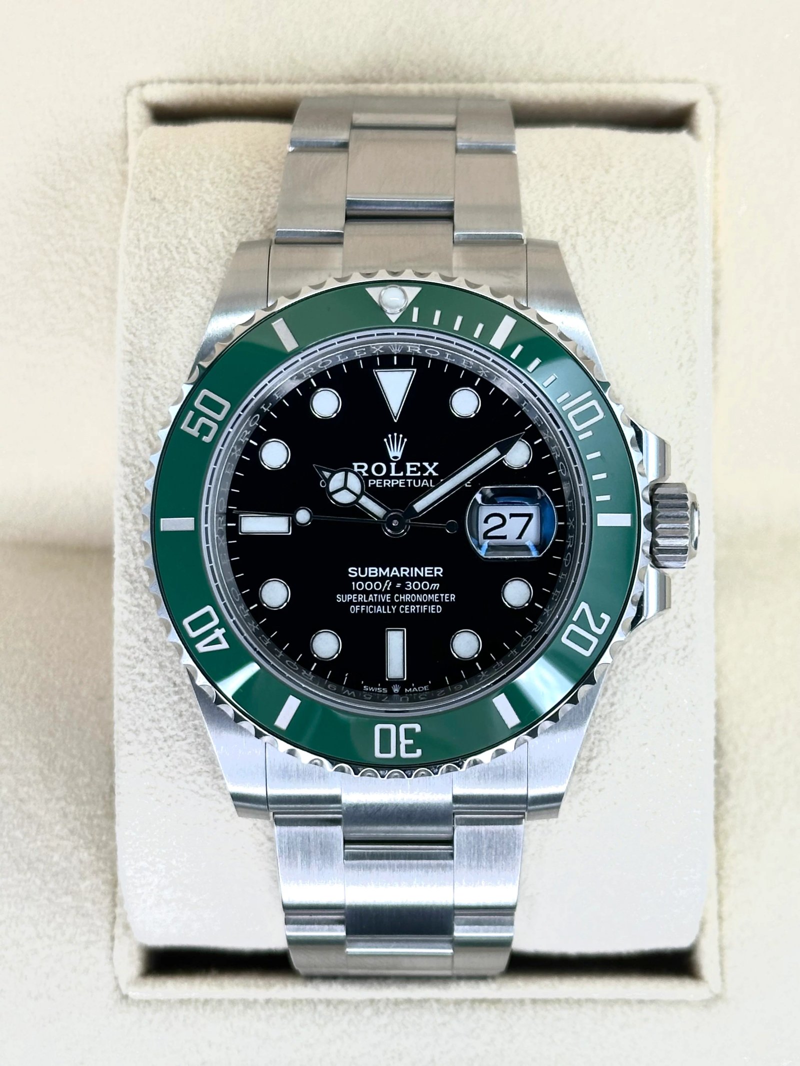 2022 Rolex Submariner “Starbucks” 41mm Black Dial 126610LV