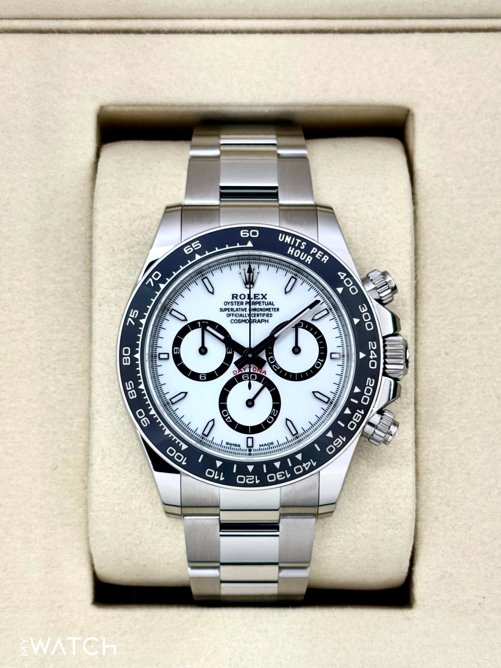 NEW 2025 Rolex Daytona 40mm 126500LN Stainless Steel Panda Dial
