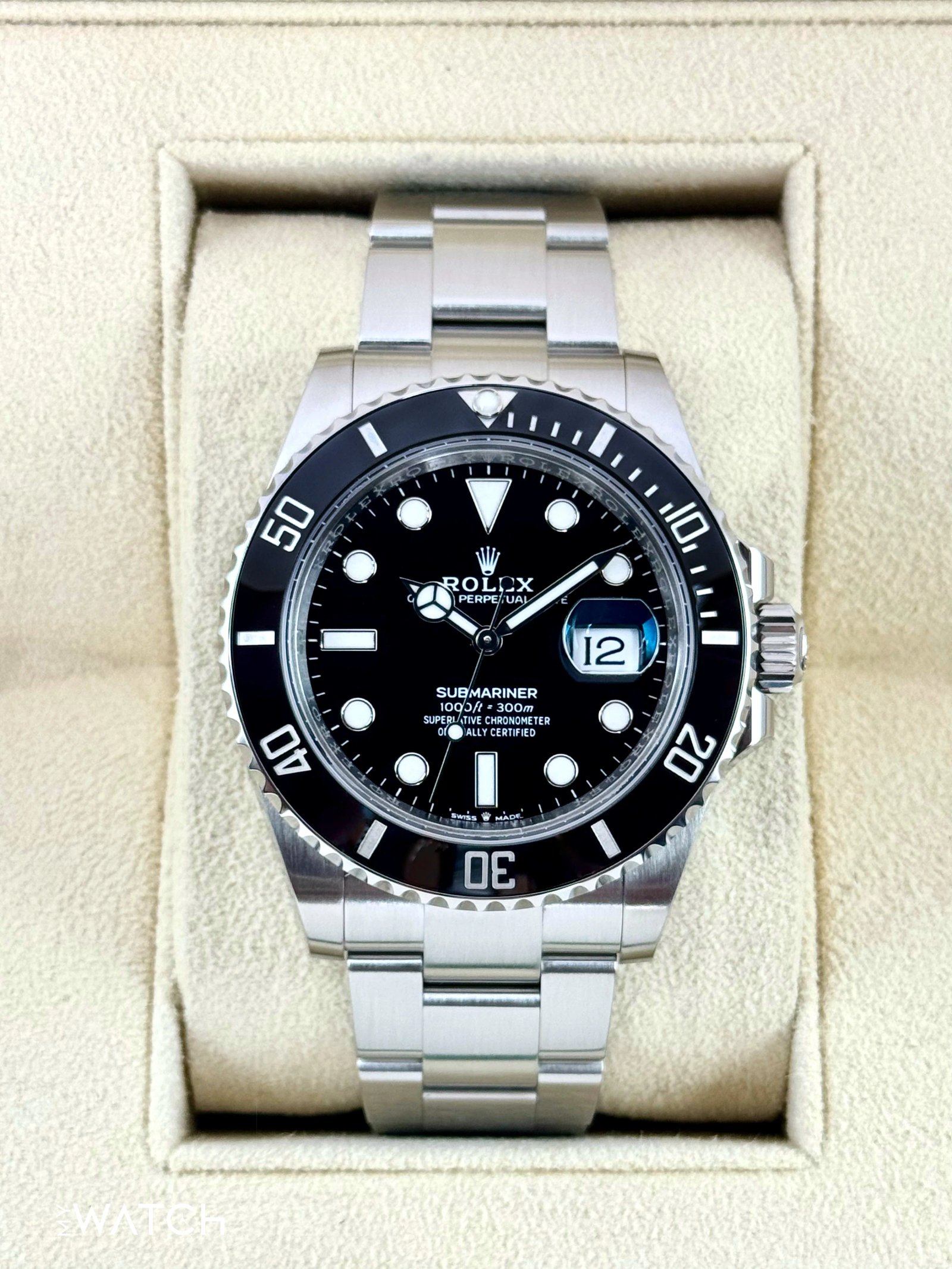 2024 Rolex Submariner 41mm 126610LN Stainless Steel Black Dial