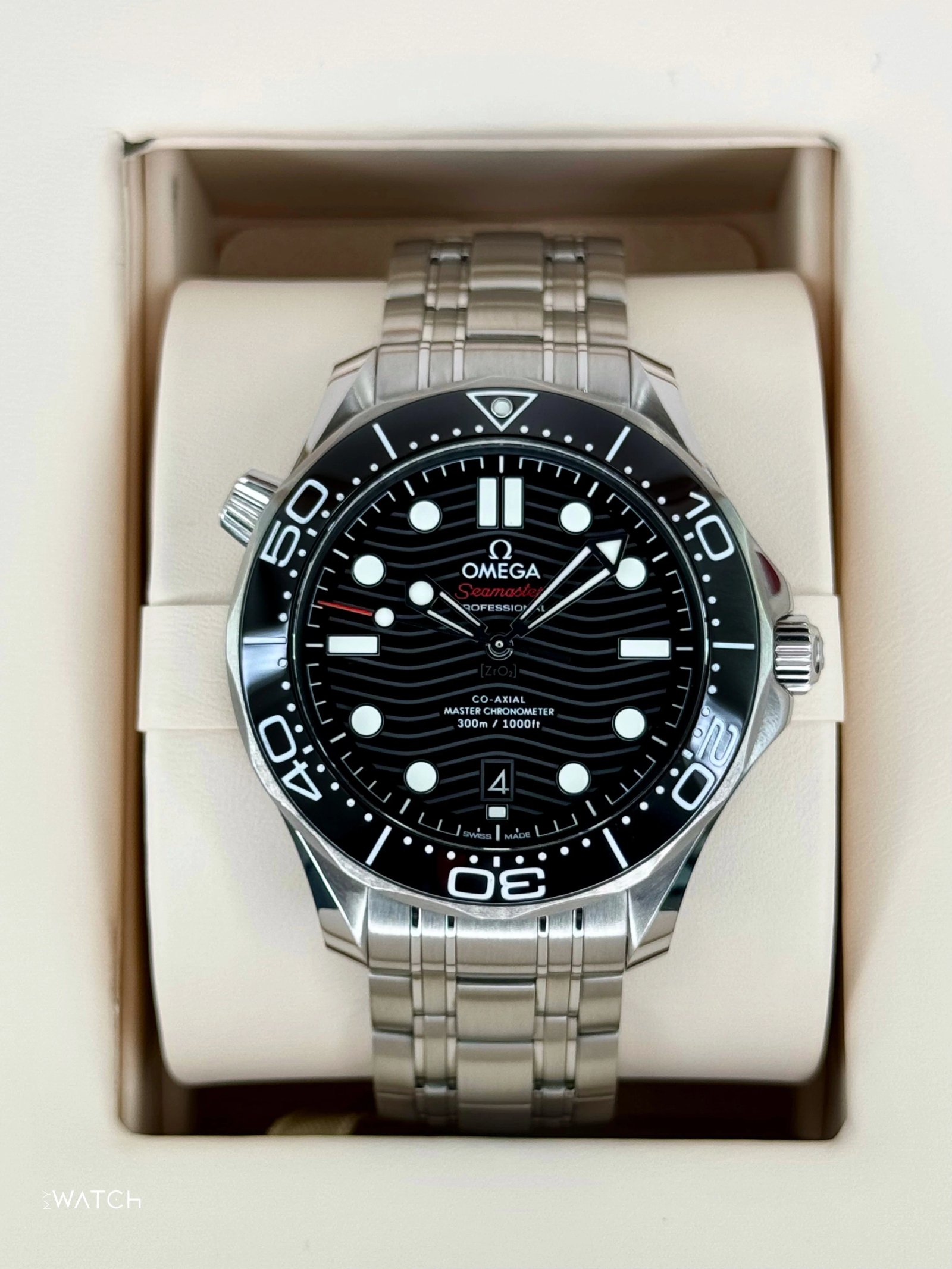 2024 Omega Seamaster Diver 300M 42mm 210.30.42.20.01.001 Black Dial