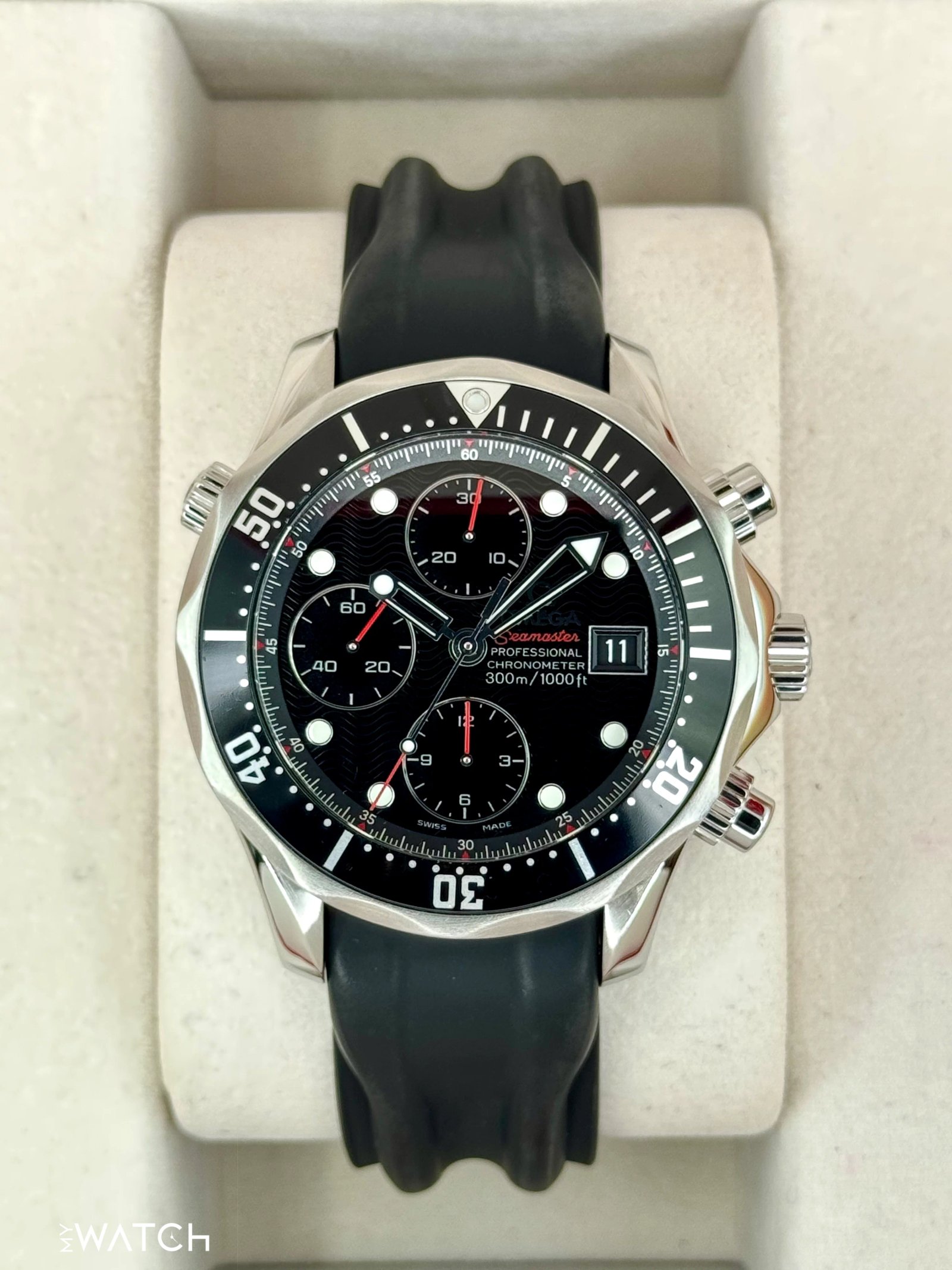 2011 Omega Seamaster Diver 41.5mm 213.30.42.40.01.001 Black Dial