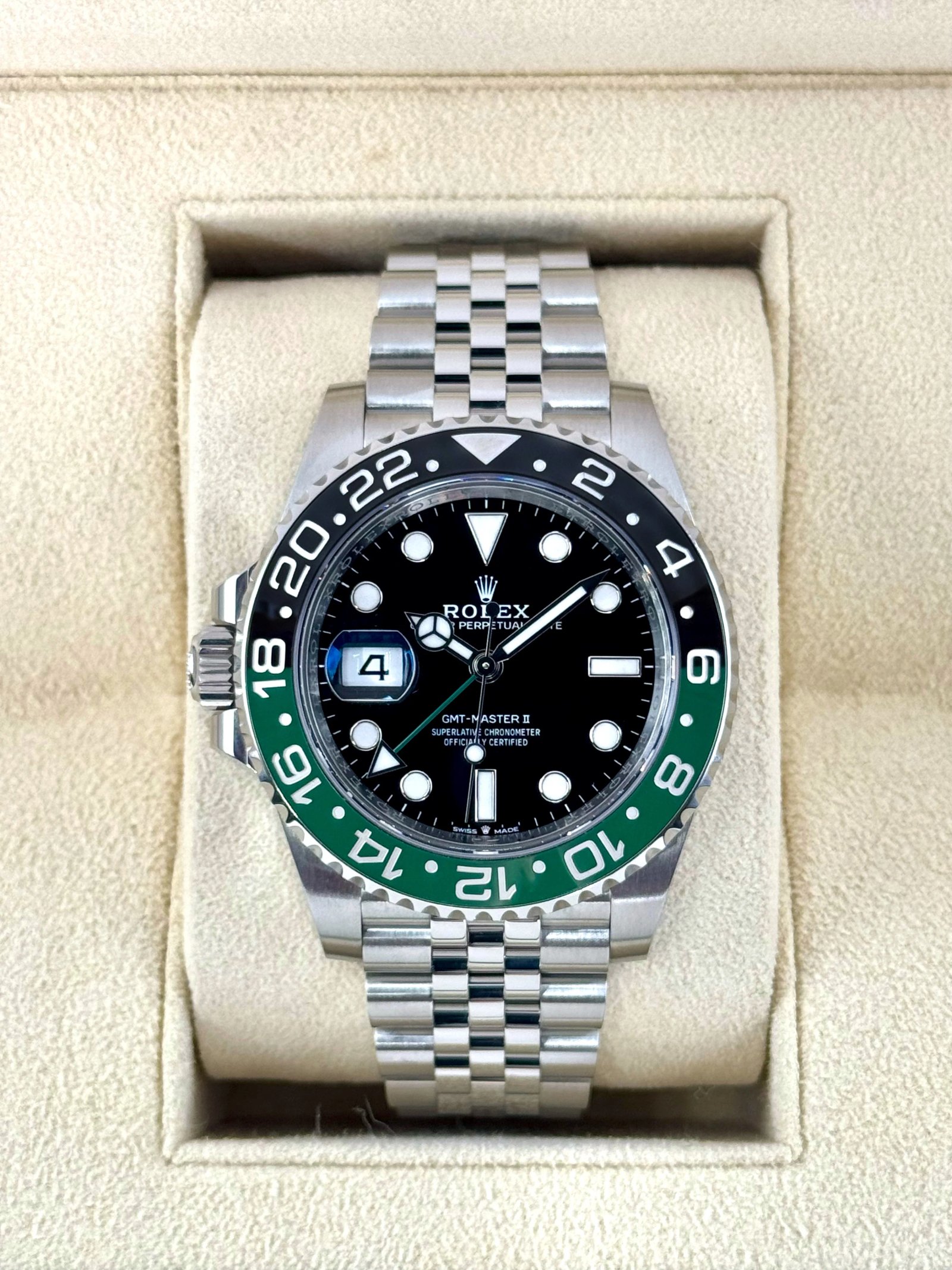 2024 Rolex GMT-Master II "Sprite" 40mm 126720VTNR Jubilee