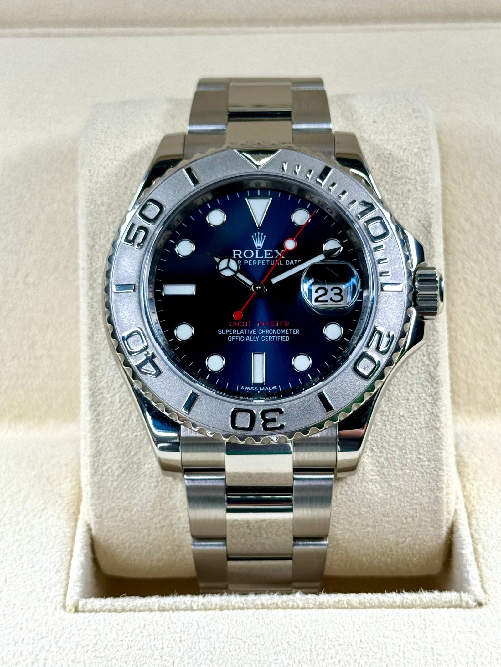 NEW 2023 Rolex Yacht-Master 40mm 126622 Stainless Steel Blue Dial
