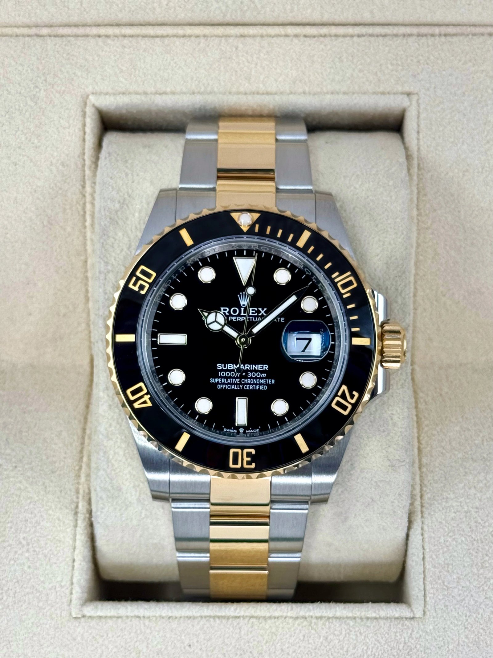 2023 Rolex Submariner 41mm 126613LN Two-Tone Black Dial