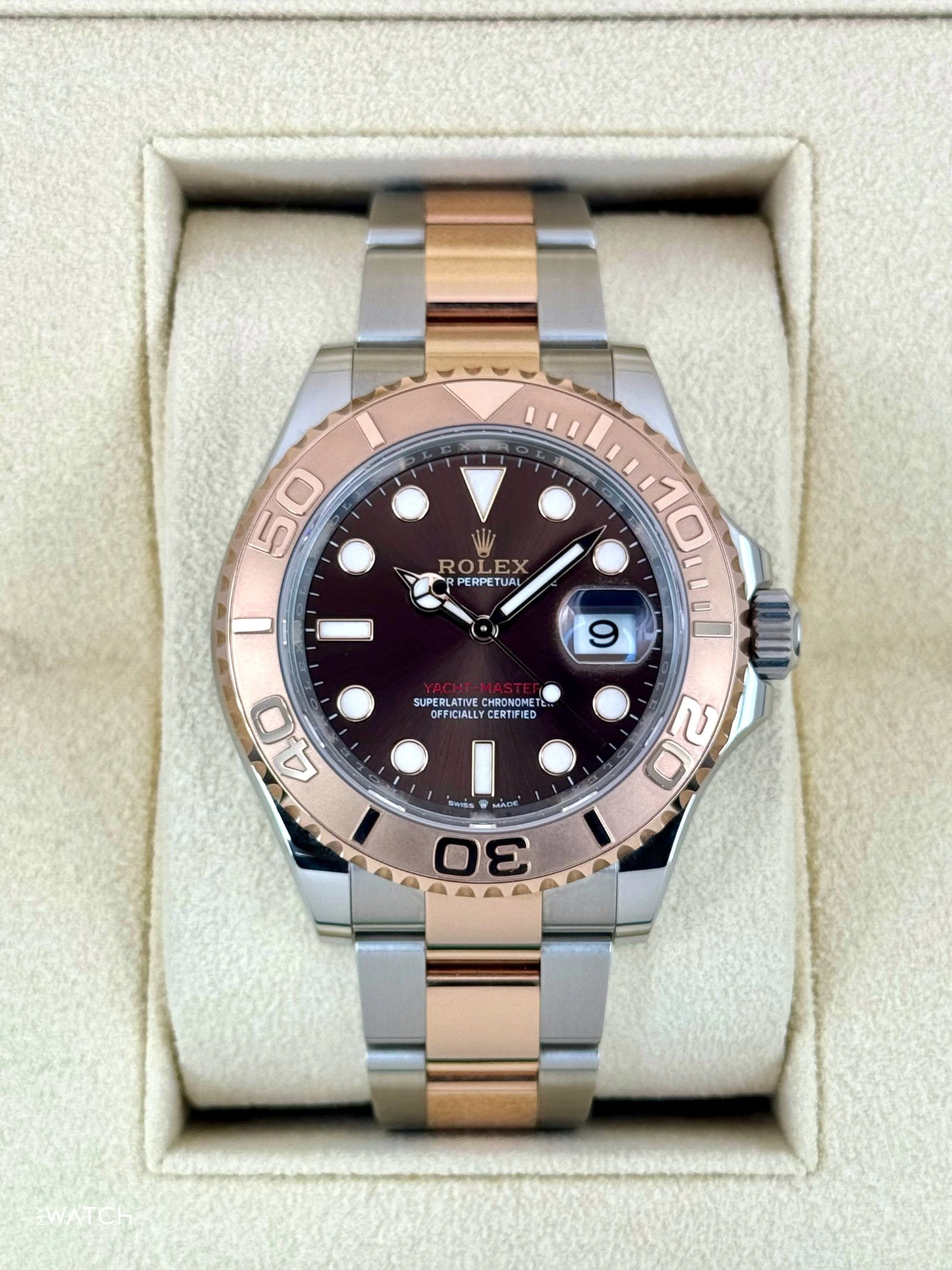 2023 Rolex Yacht-Master 40mm 126621 Two-Tone Chocolate Dial